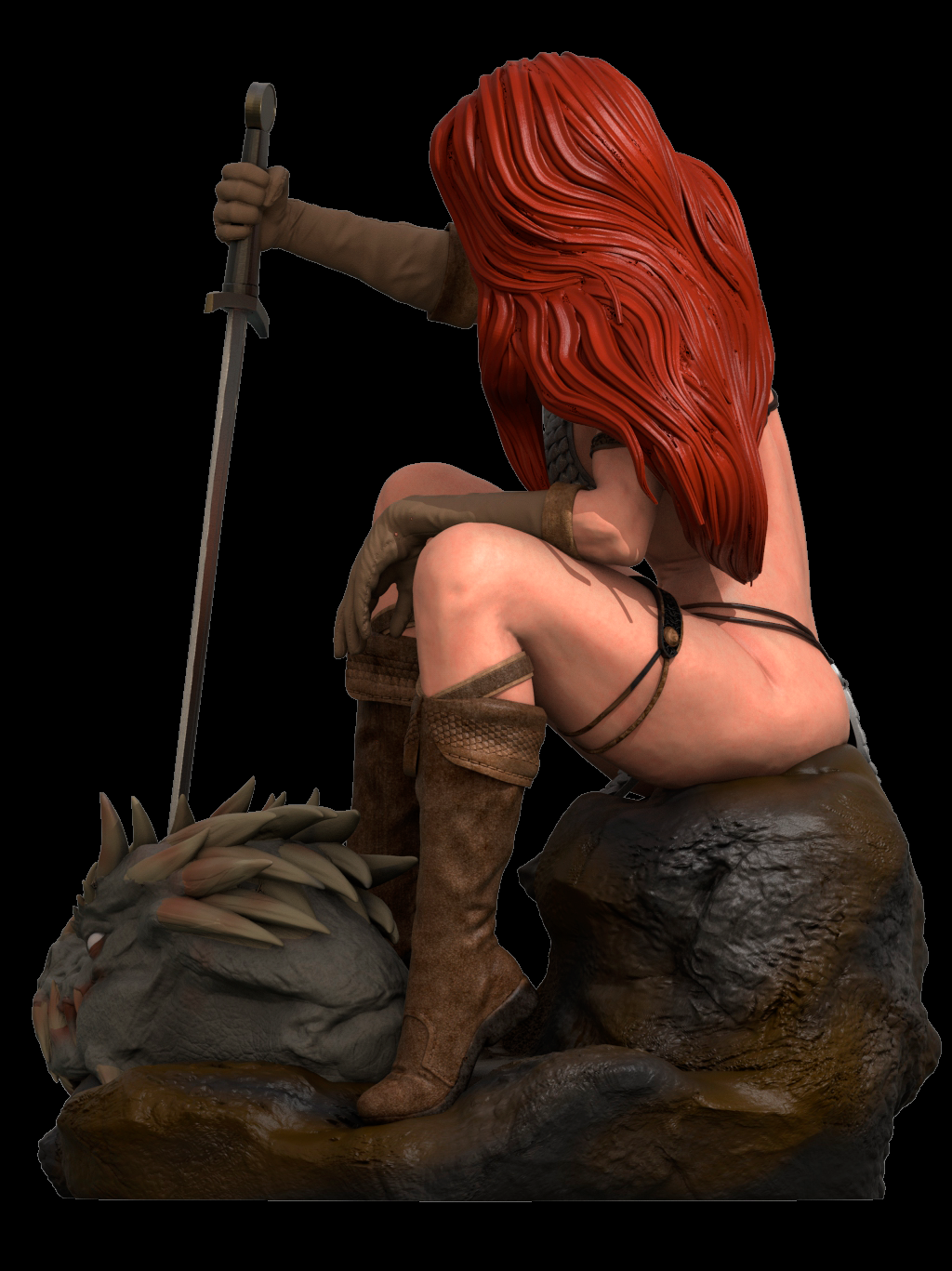 Red Sonja v1- CA 3D Studios