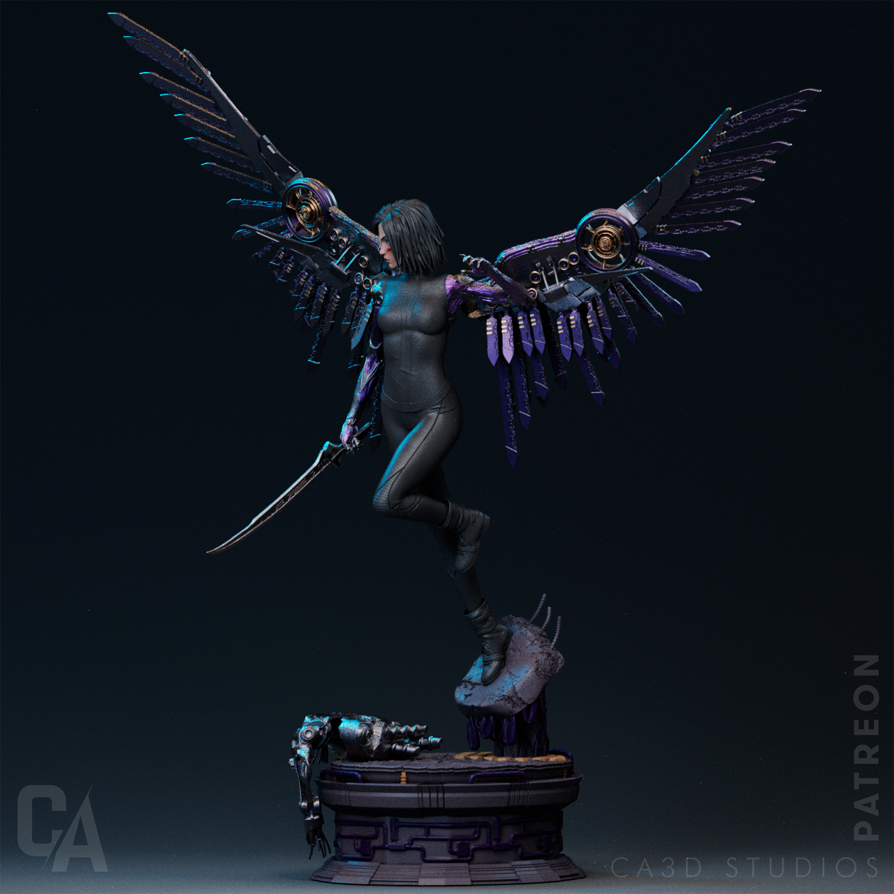 Alita Battle Angel v1- CA 3D Studios
