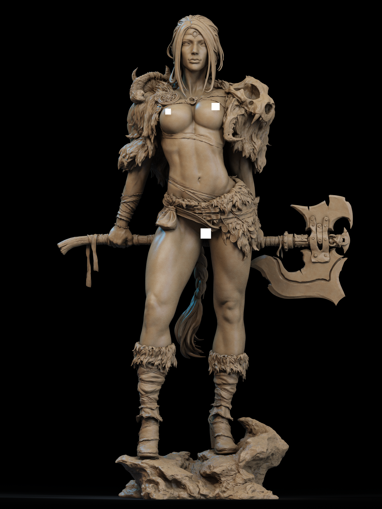 Barbarian Queen - CA 3D Studios