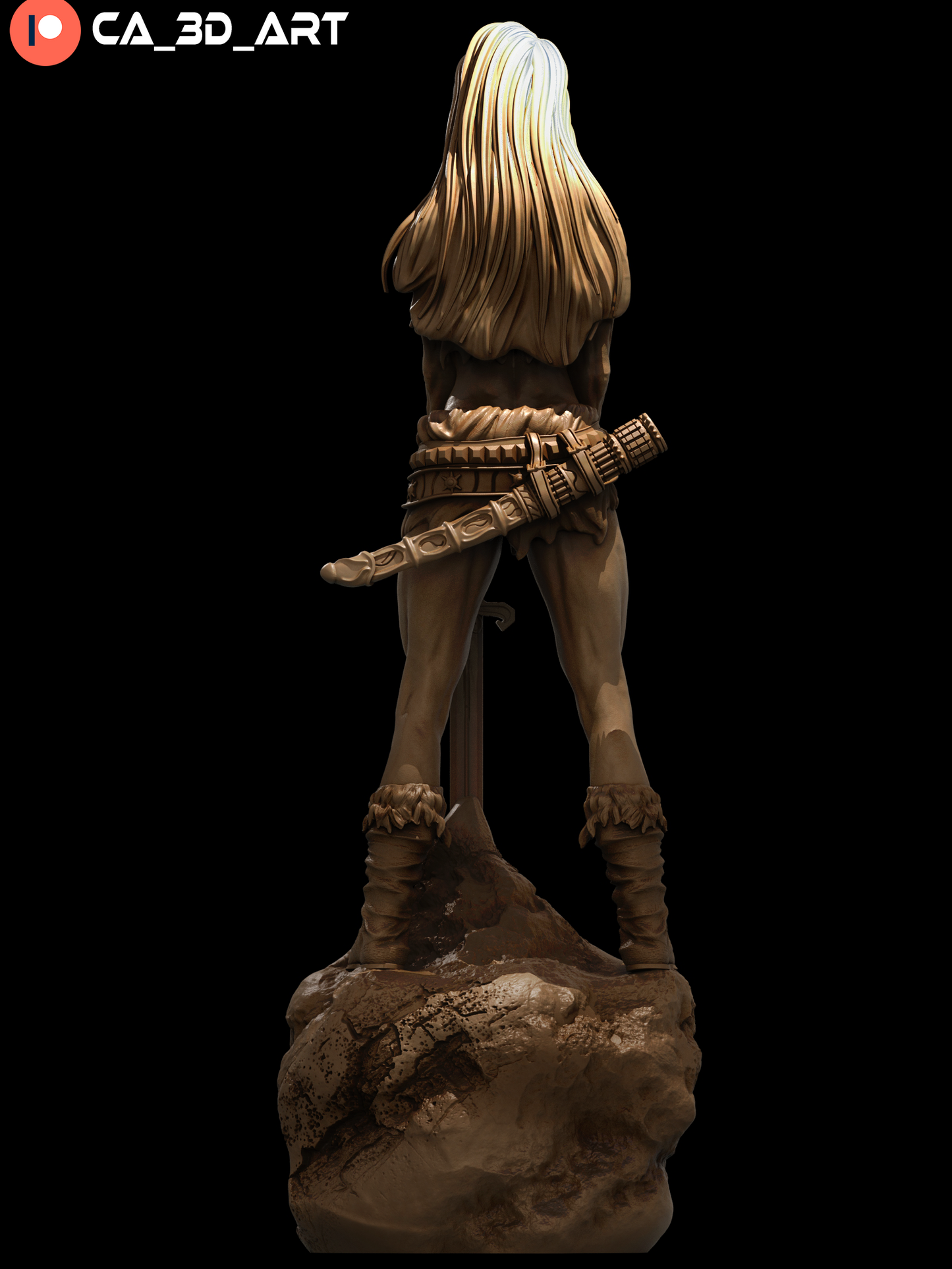 Female Conan - CA 3D Studios