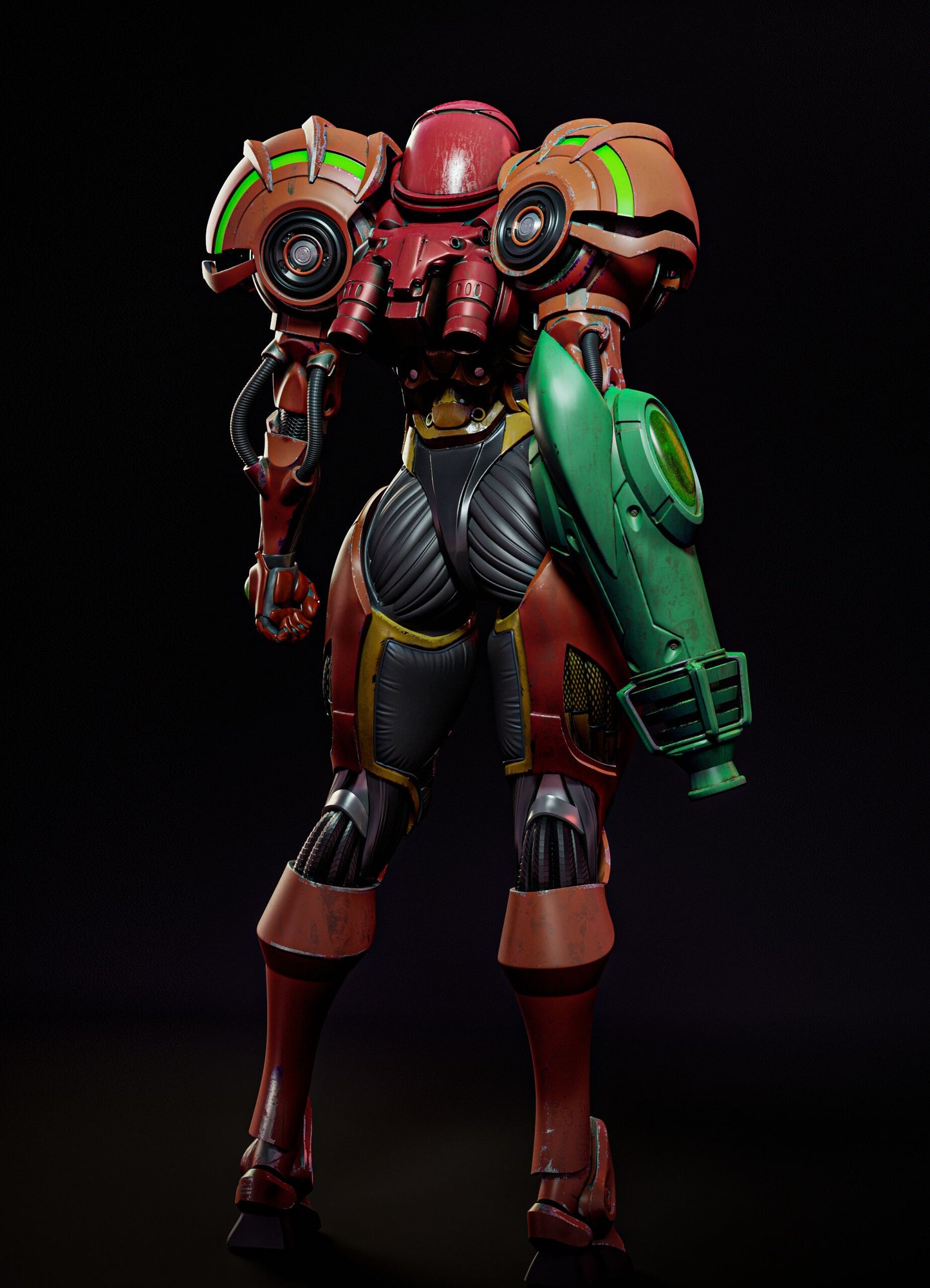 Samus Aran Power Suit - Abe3D