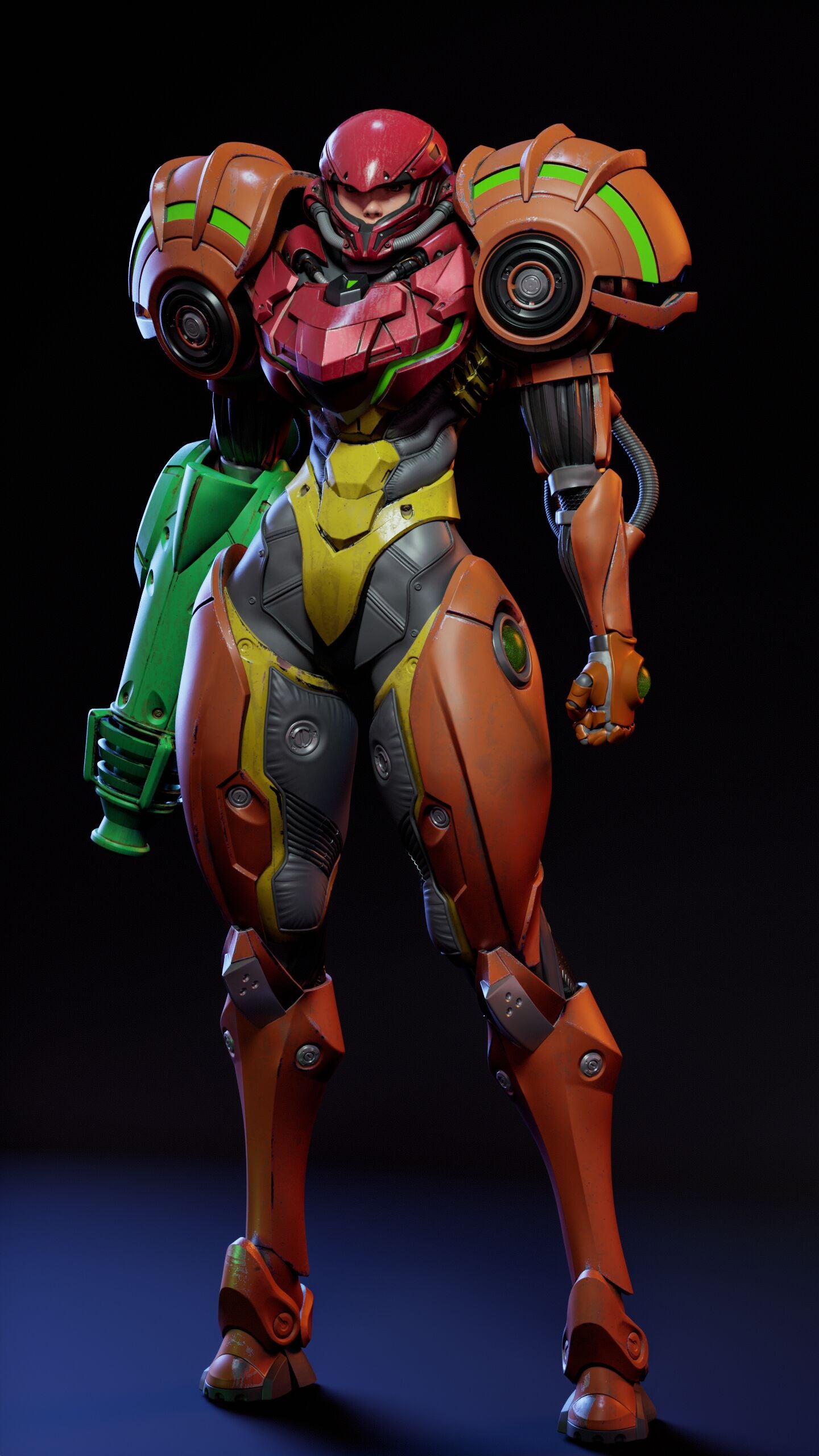 Samus Aran Power Suit - Abe3D