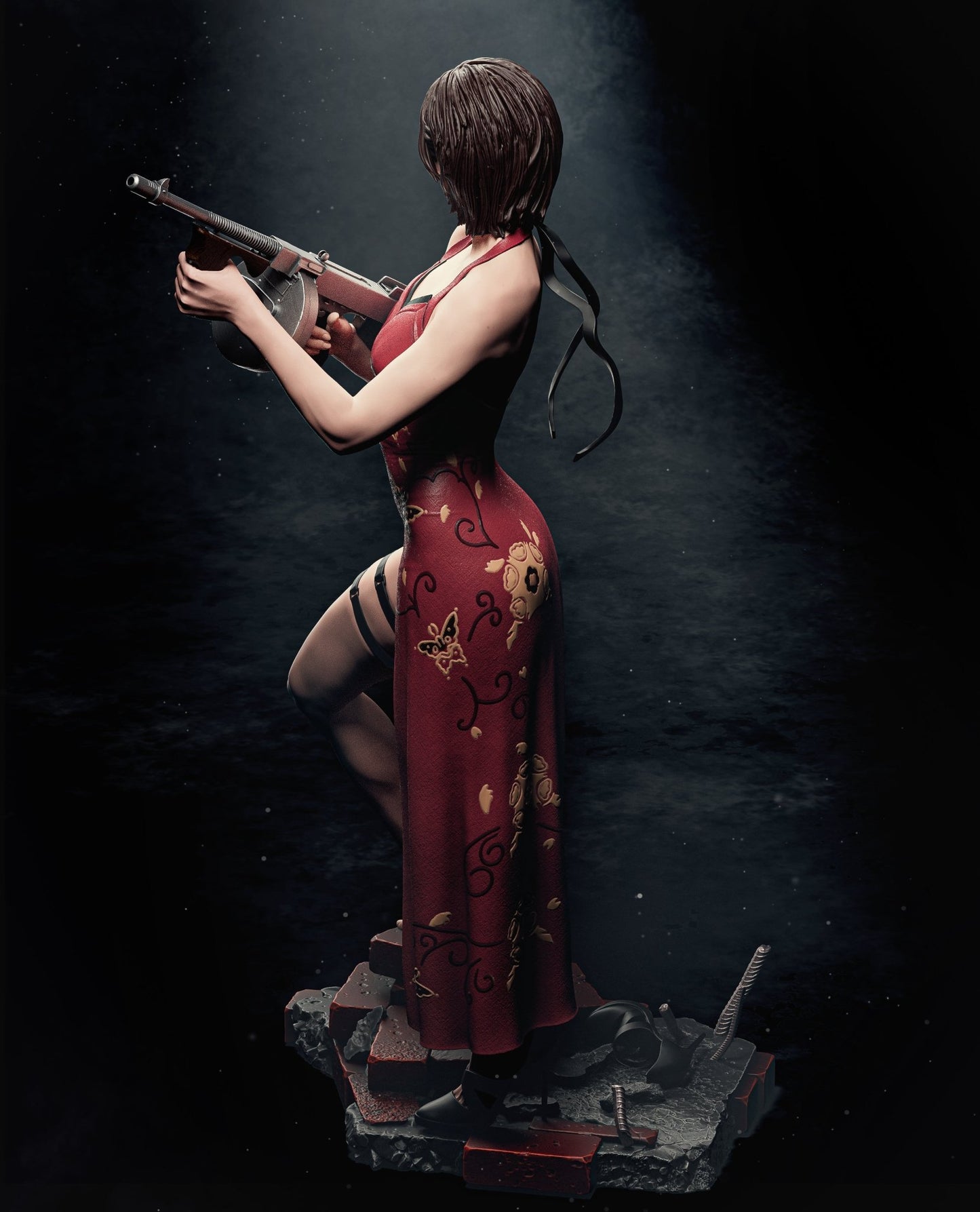 Ada Wong - CA 3D Studios - Dark Forge Arts