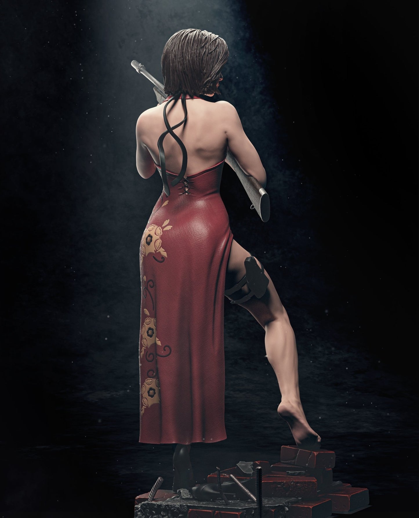Ada Wong - CA 3D Studios - Dark Forge Arts
