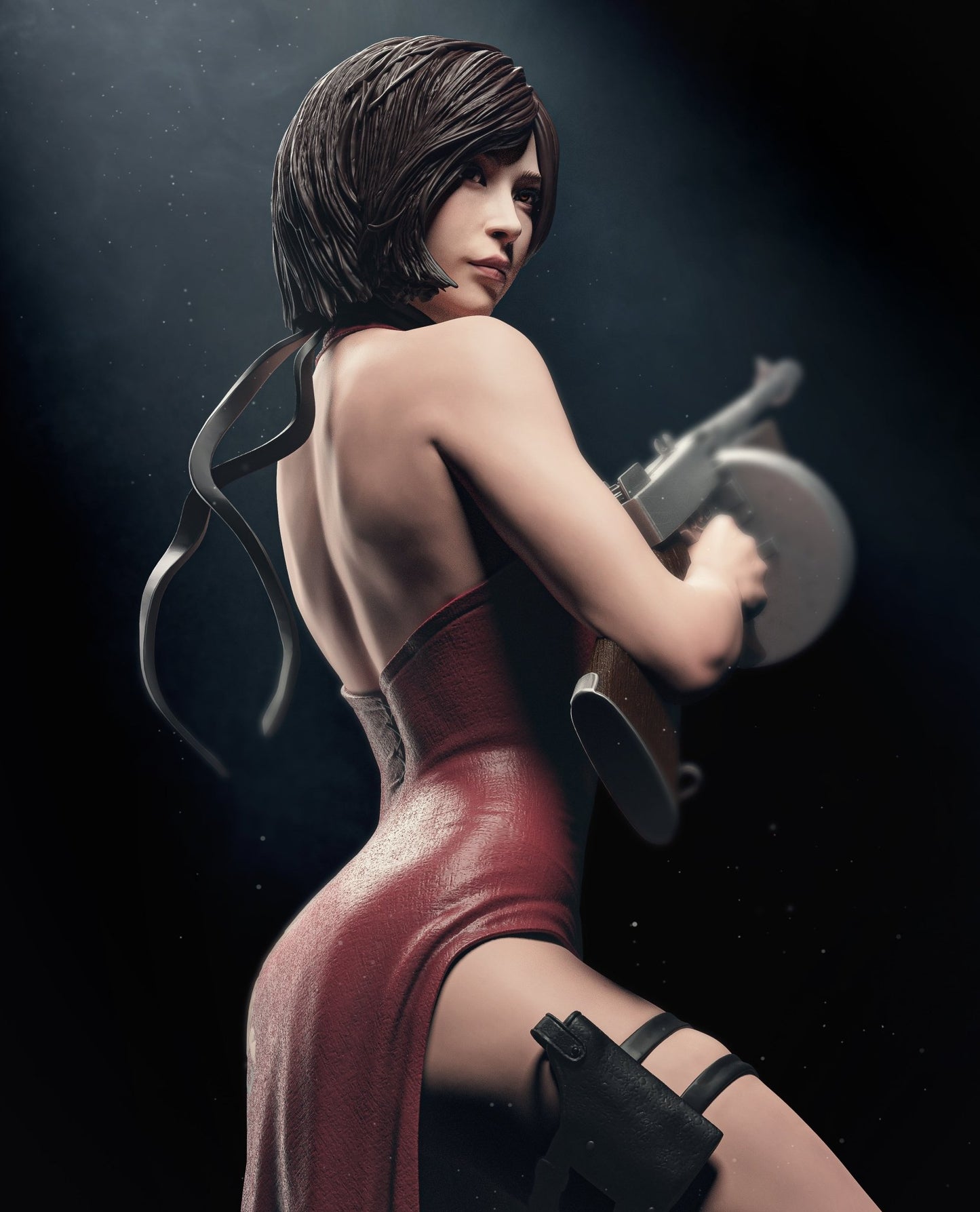 Ada Wong - CA 3D Studios - Dark Forge Arts