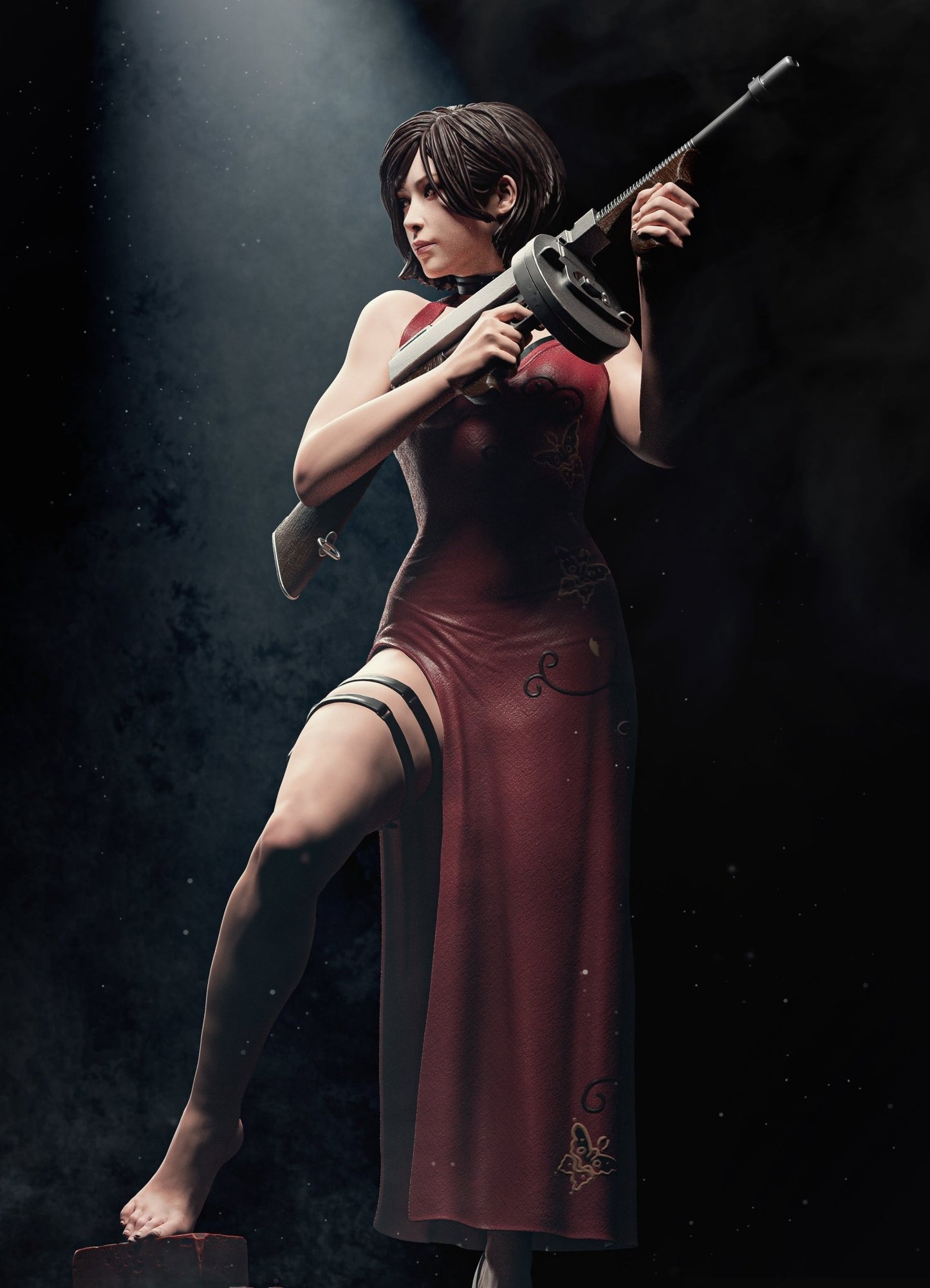 Ada Wong - CA 3D Studios - Dark Forge Arts