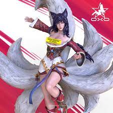 Ahri Nine Tailed Fox - OXO3D - Dark Forge Arts