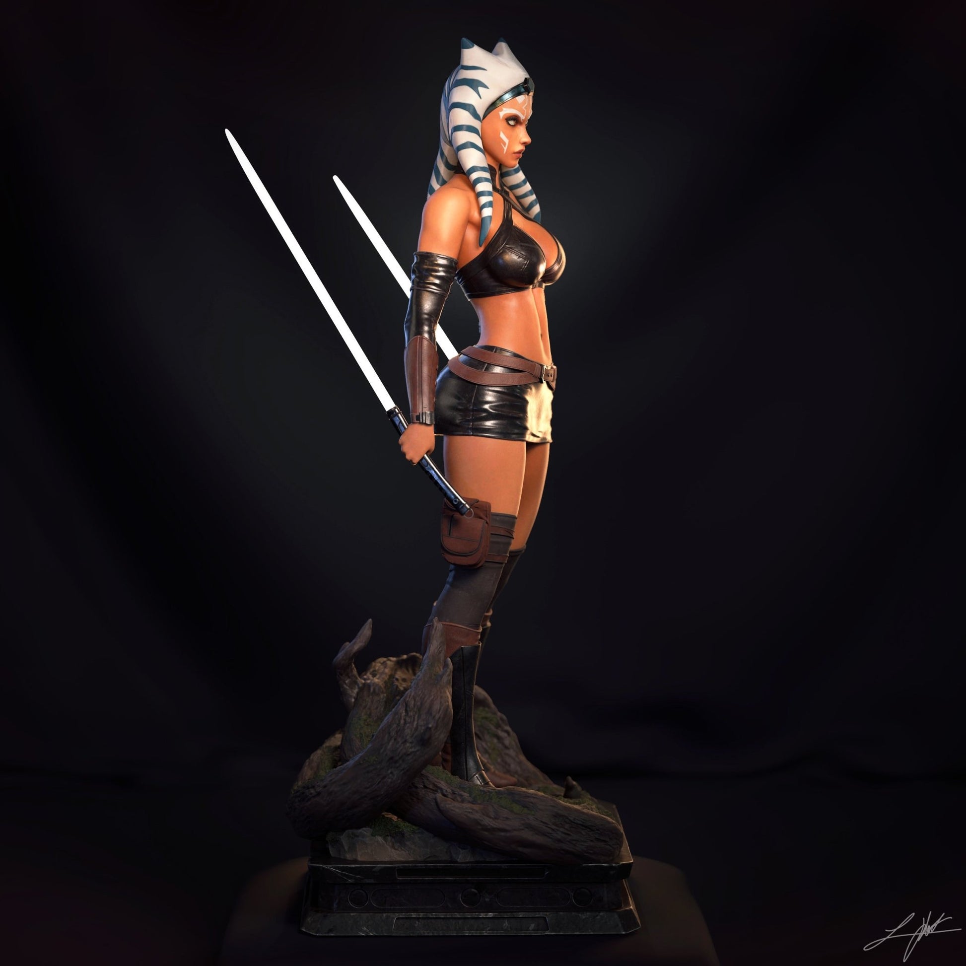 Ahsoka Tano - Abe3D - Dark Forge Arts