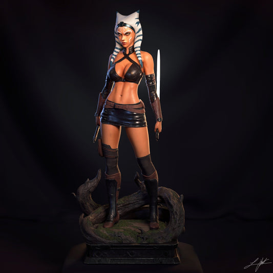 Ahsoka Tano - Abe3D - Dark Forge Arts
