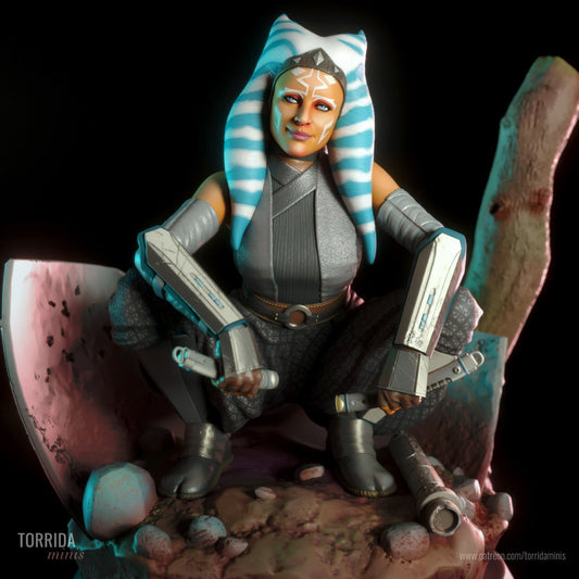 Ahsoka Tano - Torrida Minis - Dark Forge Arts