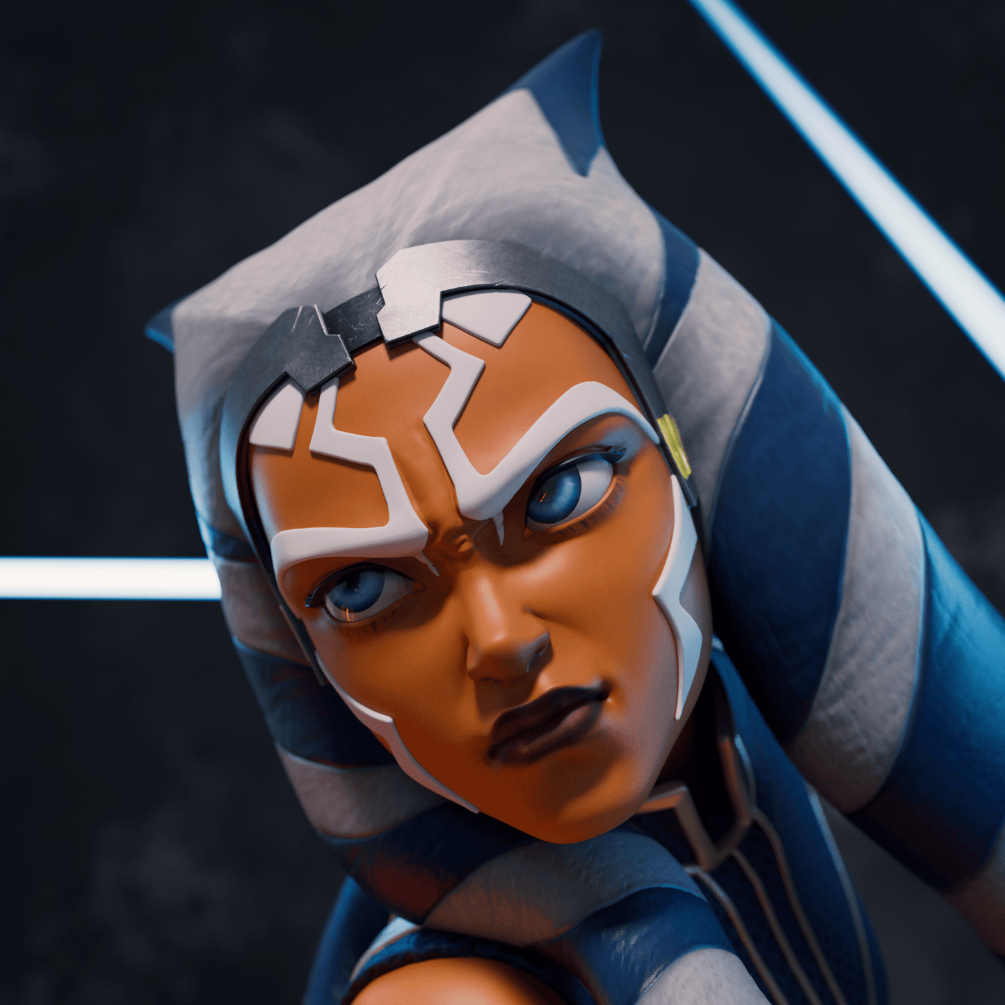 Ahsoka Tano vs. Darth Maul - CA 3D Studios - Dark Forge Arts