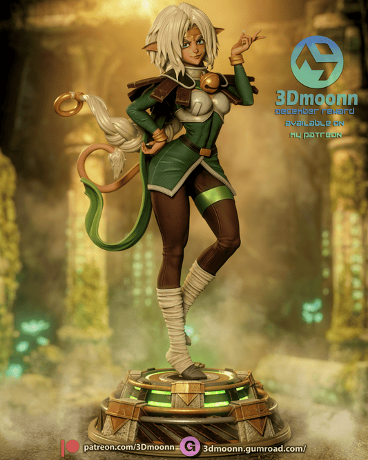 Aisha Clan - Clan - 3DMoonn - Dark Forge Arts