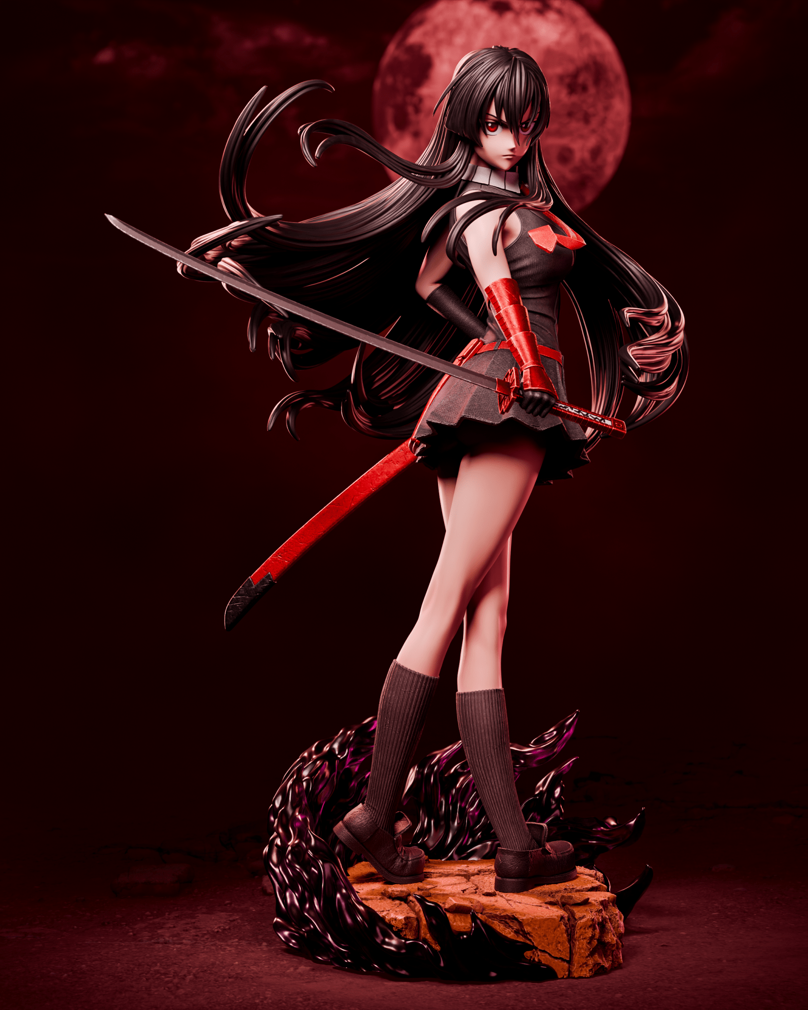 Akame - CA 3D Studios - Dark Forge Arts