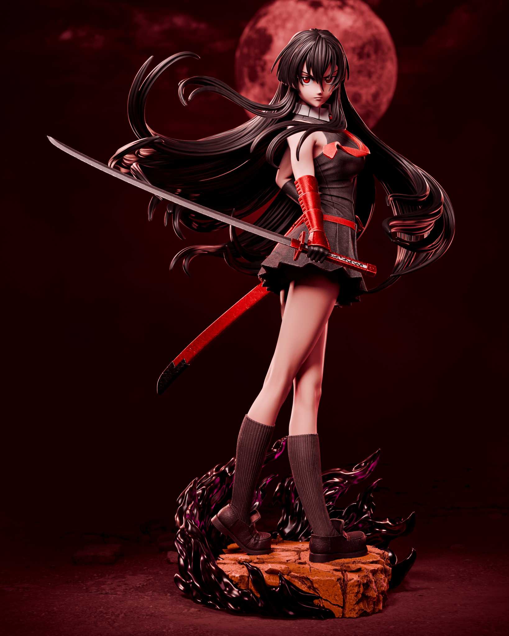 Akame - CA 3D Studios - Dark Forge Arts
