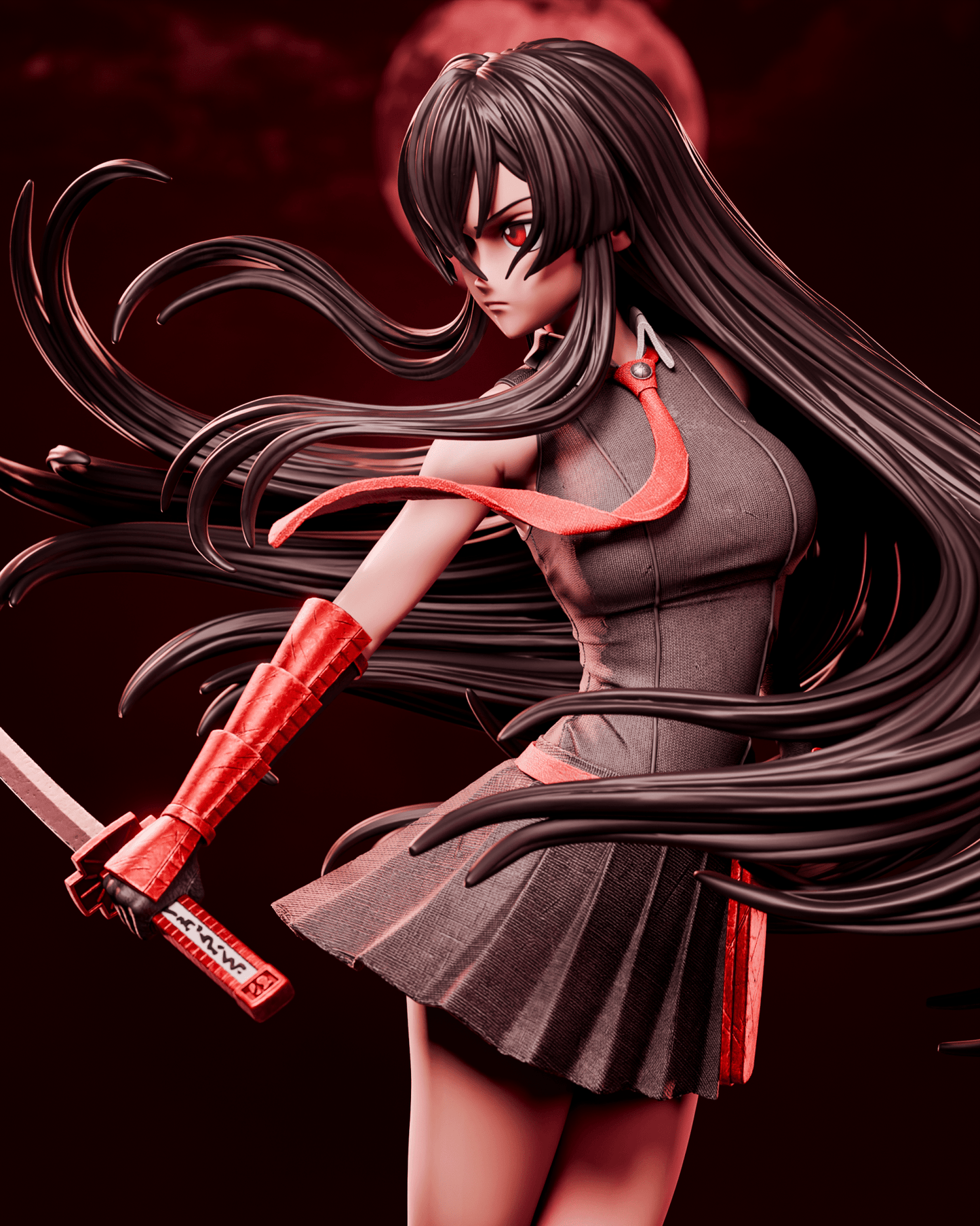 Akame - CA 3D Studios - Dark Forge Arts