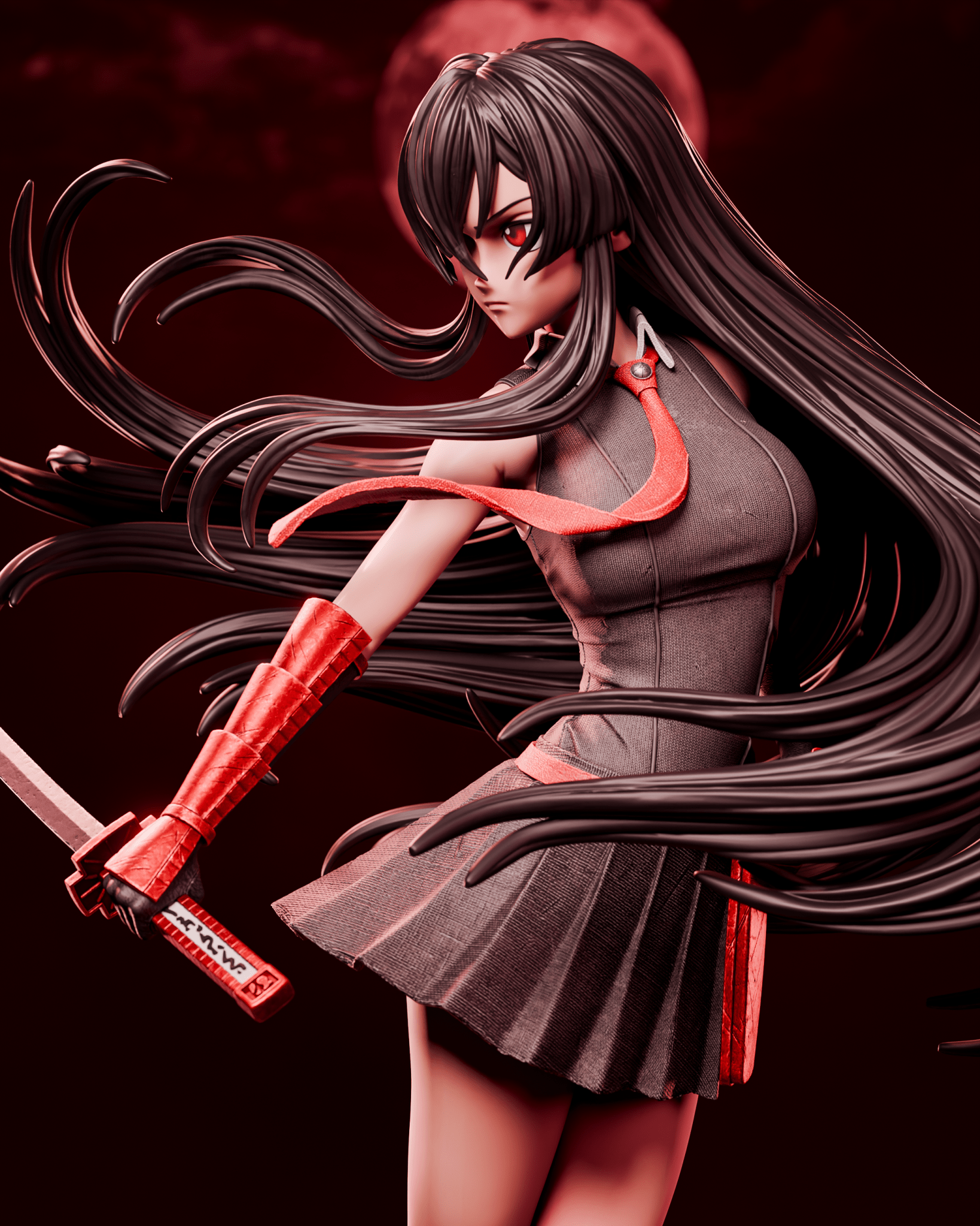 Akame - CA 3D Studios - Dark Forge Arts