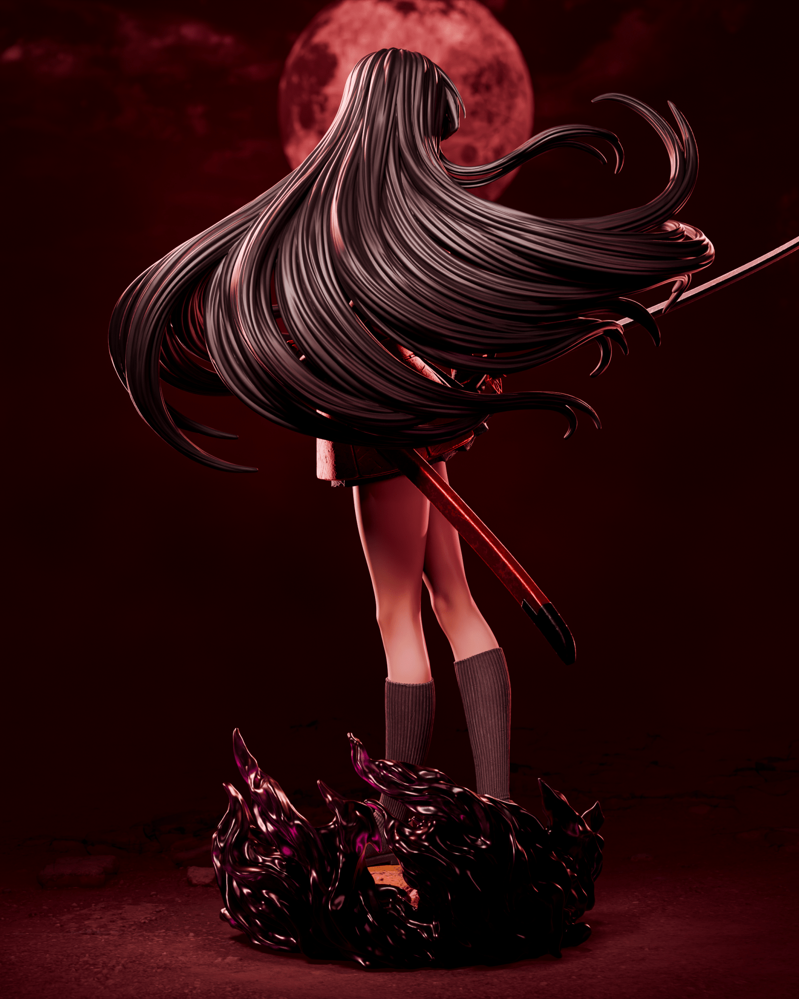 Akame - CA 3D Studios - Dark Forge Arts
