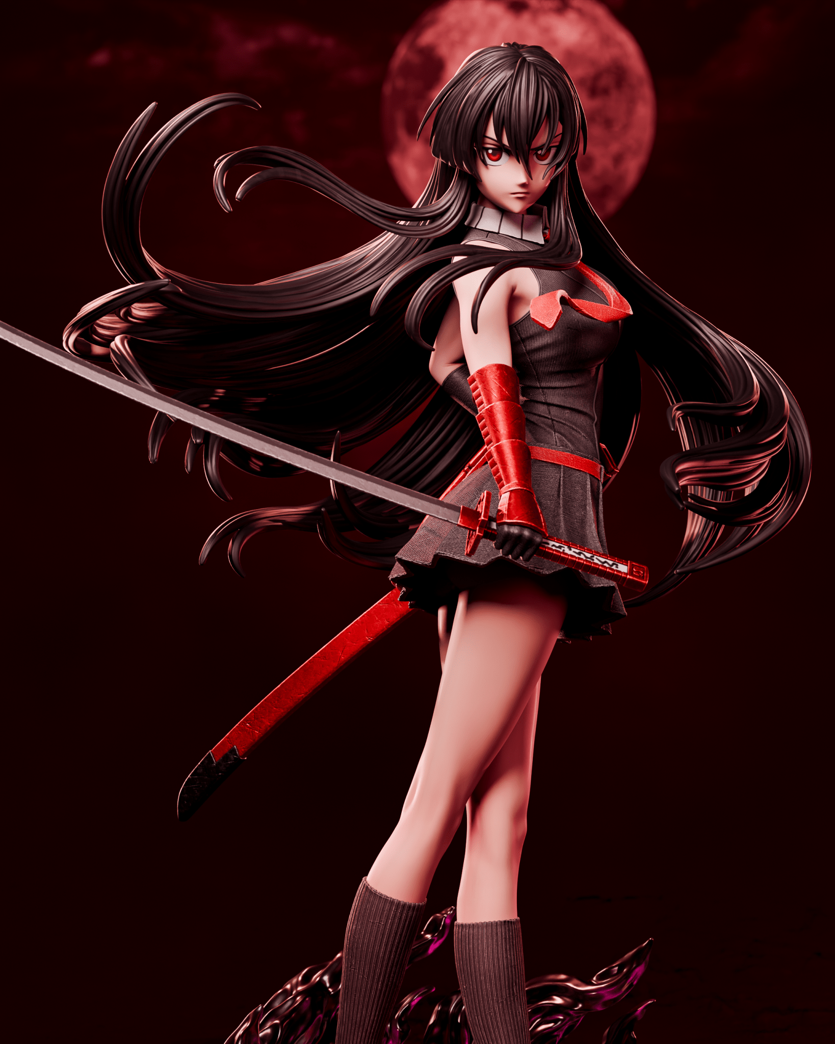 Akame - CA 3D Studios - Dark Forge Arts