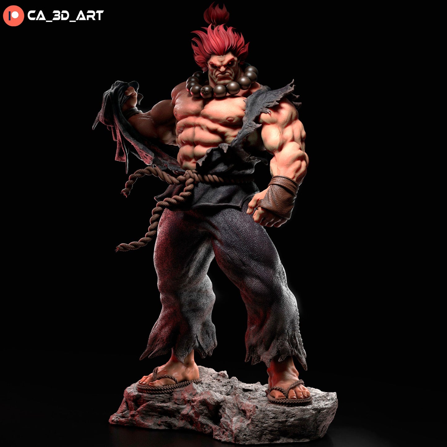 Akuma - CA 3D Studios - Dark Forge Arts