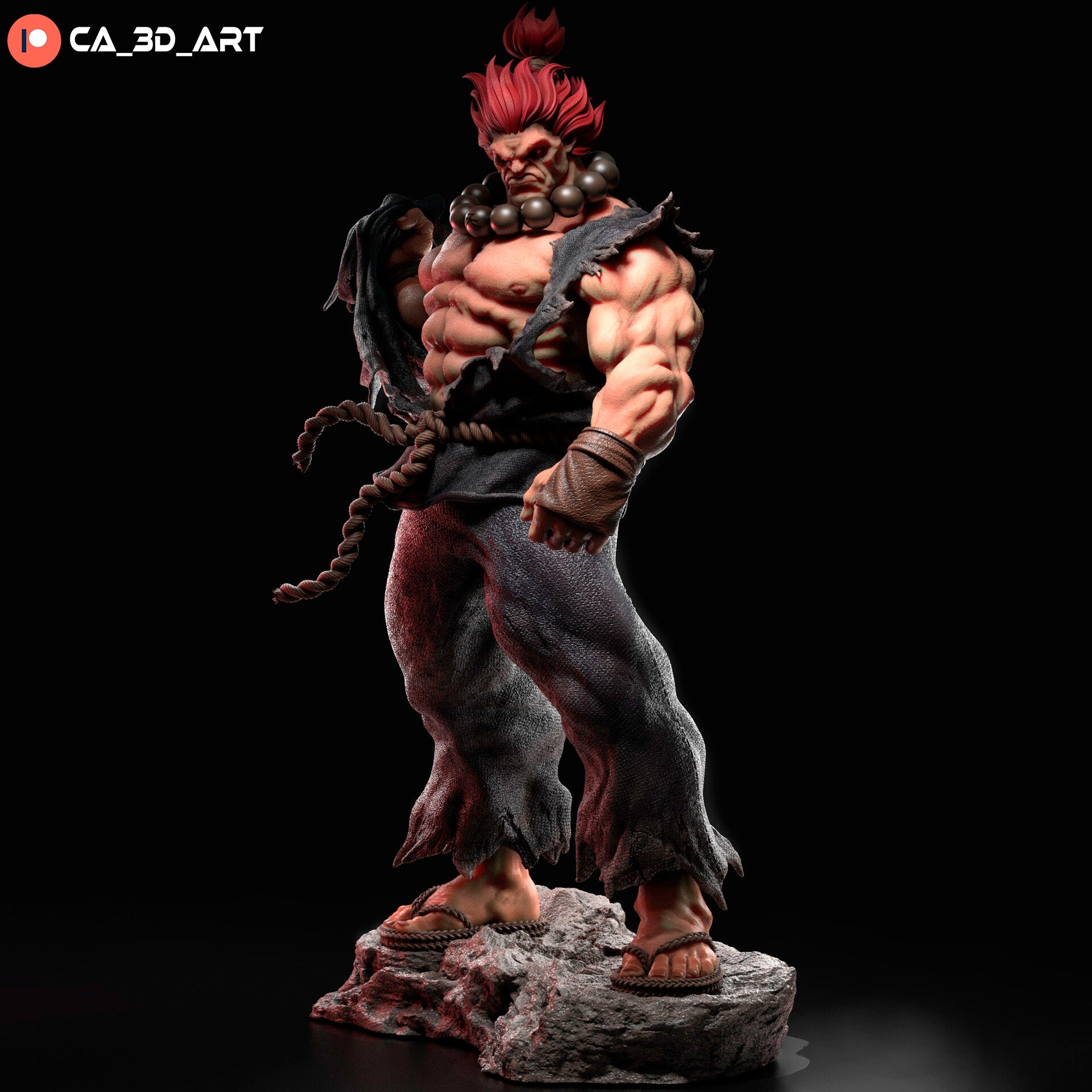 Akuma - CA 3D Studios - Dark Forge Arts