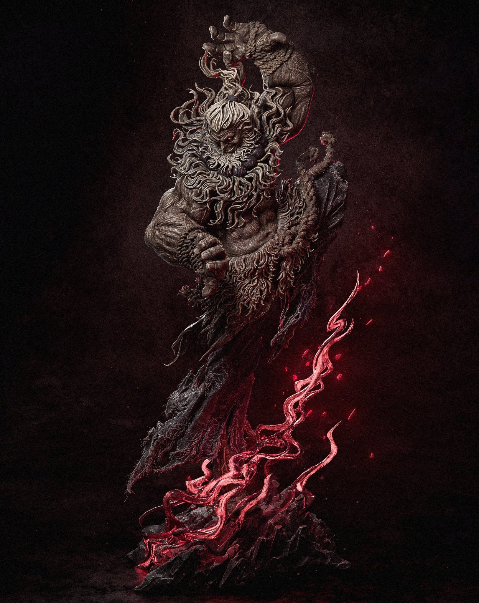 Akuma v2 - CA 3D Studios - Dark Forge Arts