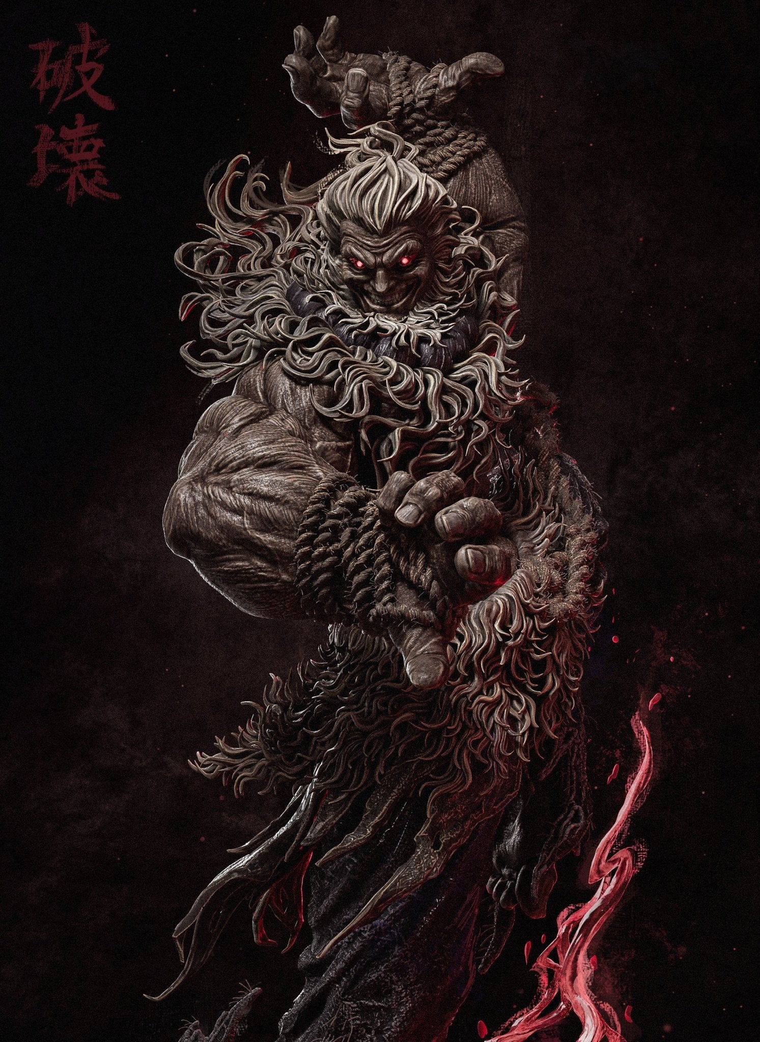 Akuma v2 - CA 3D Studios - Dark Forge Arts