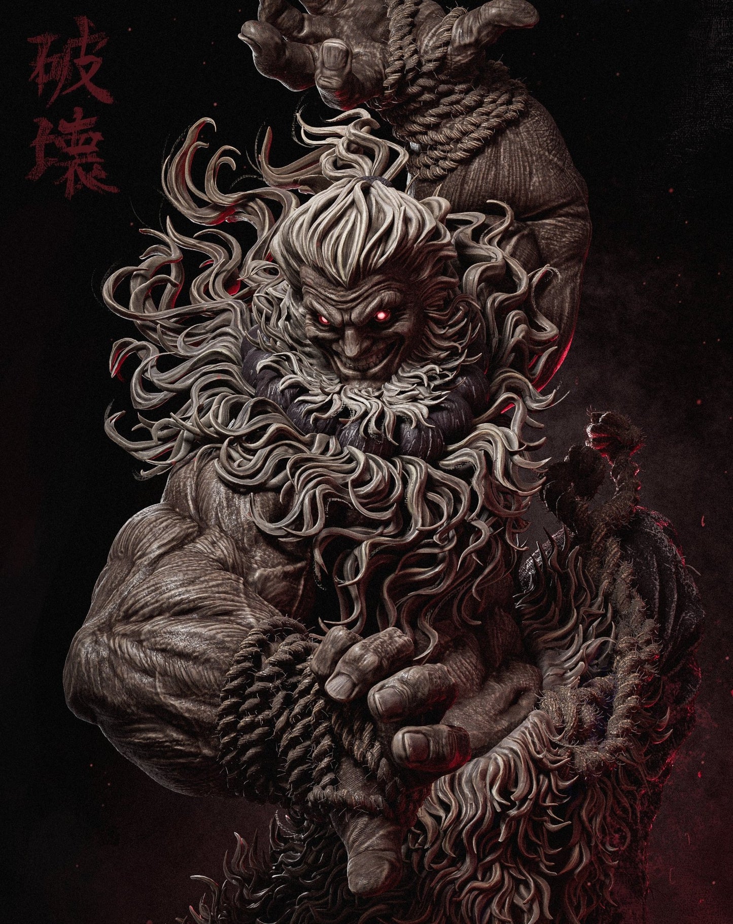 Akuma v2 - CA 3D Studios - Dark Forge Arts