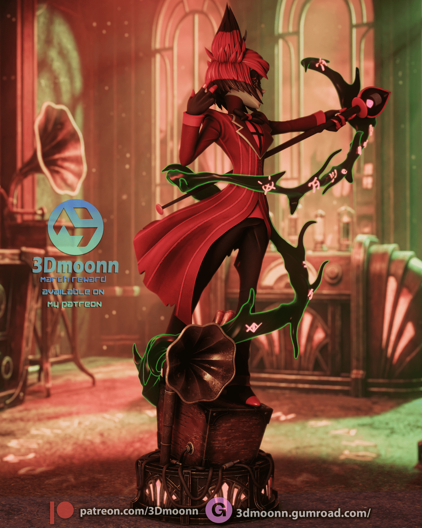 Alastor - 3DMoonn - Dark Forge Arts