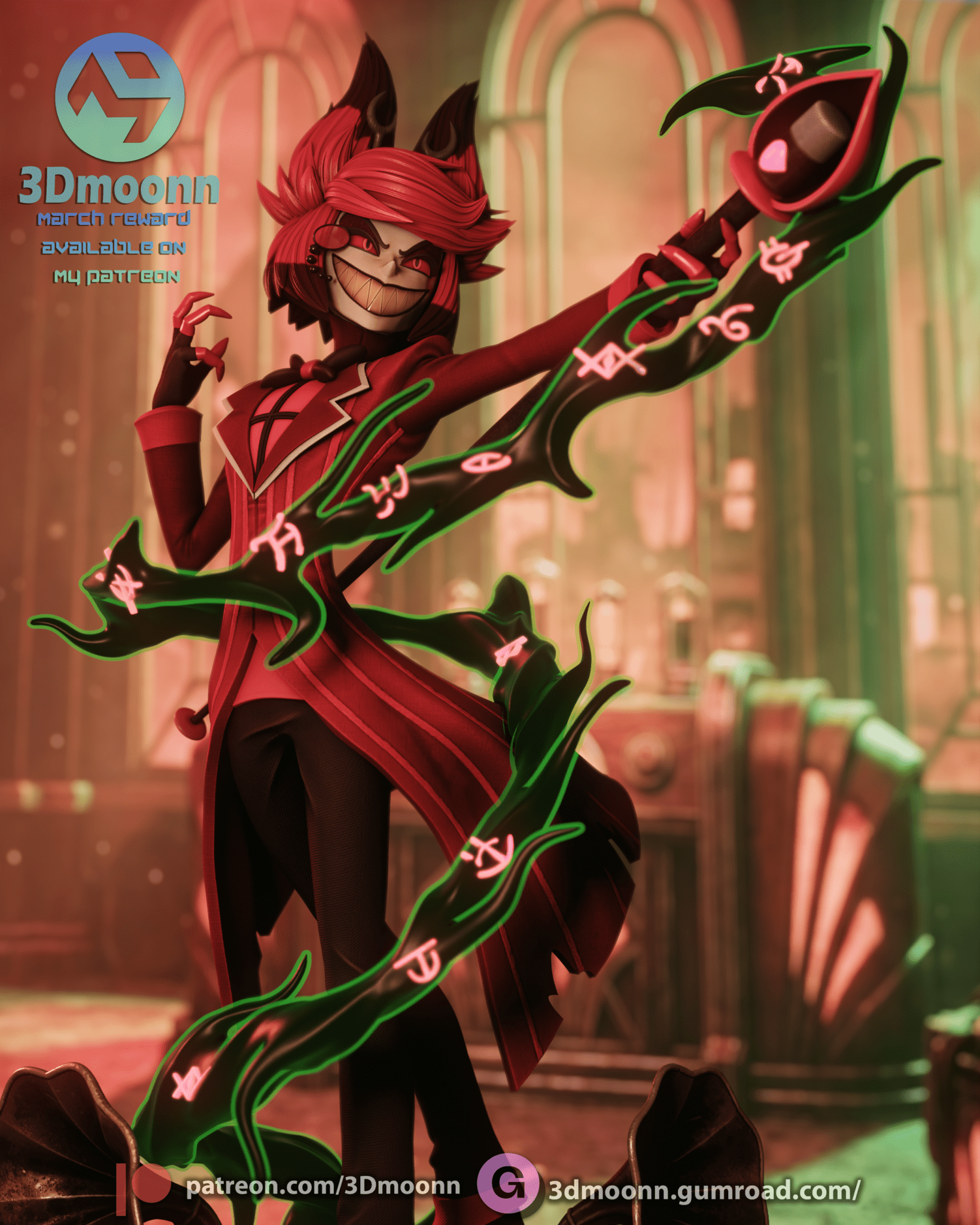 Alastor - 3DMoonn - Dark Forge Arts