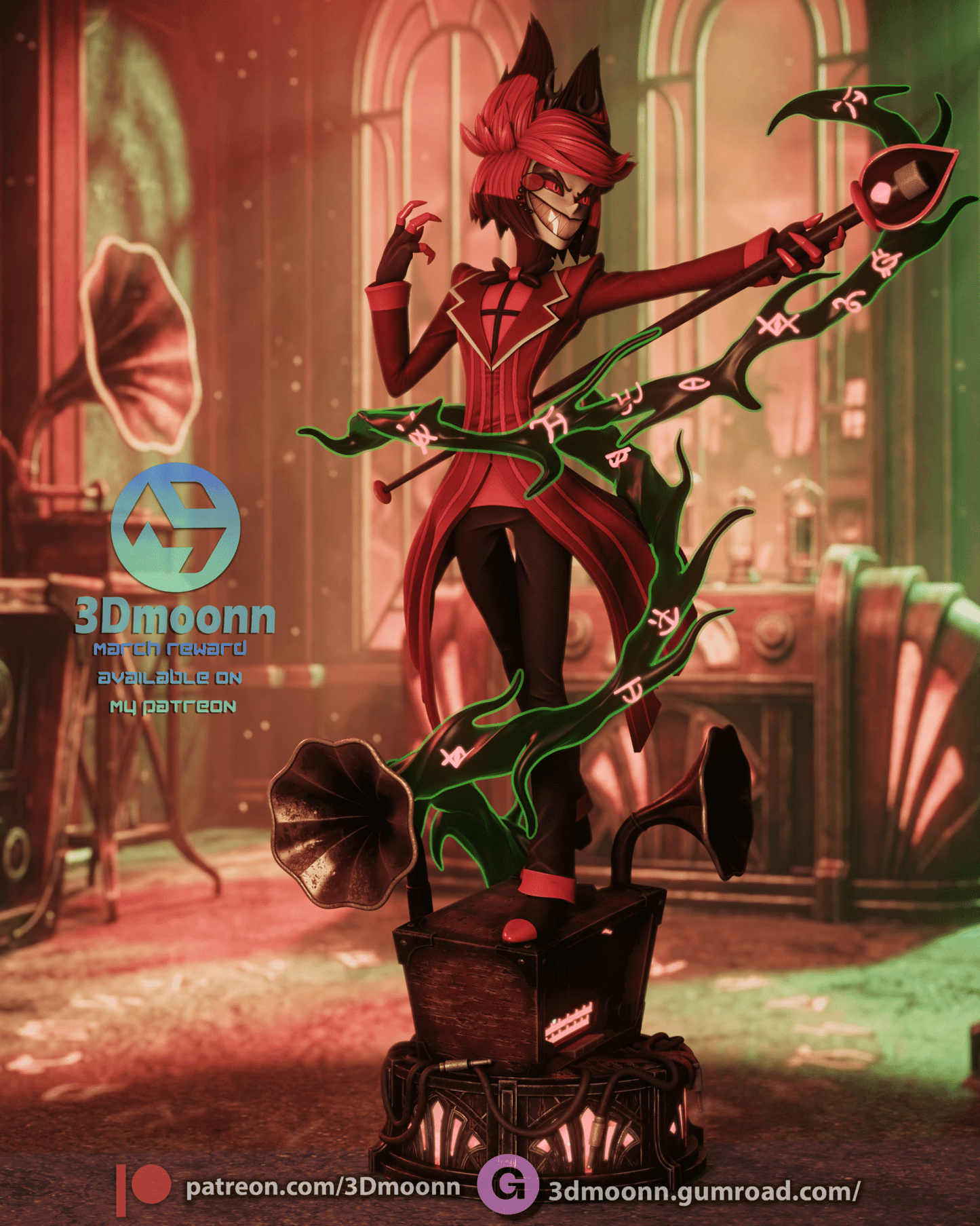 Alastor - 3DMoonn - Dark Forge Arts