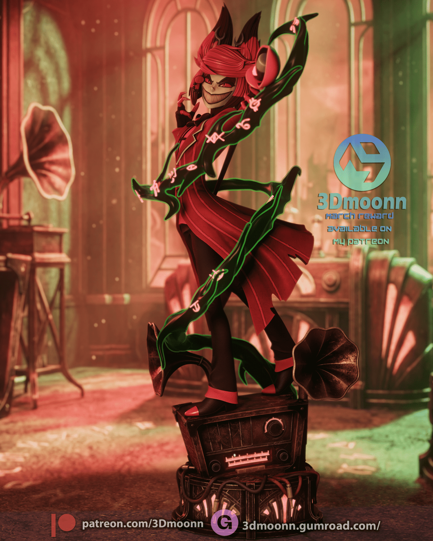 Alastor - 3DMoonn - Dark Forge Arts