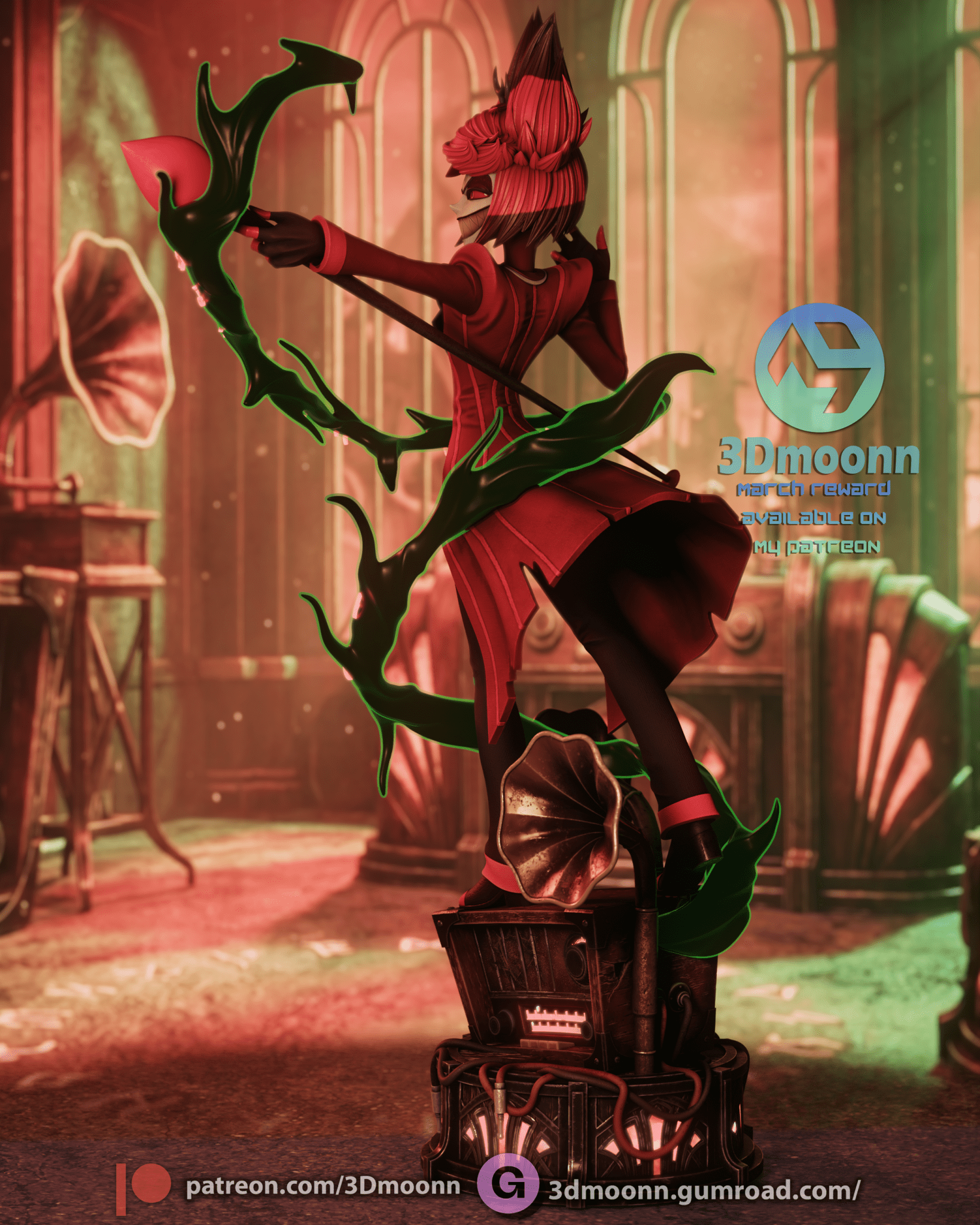 Alastor - 3DMoonn - Dark Forge Arts