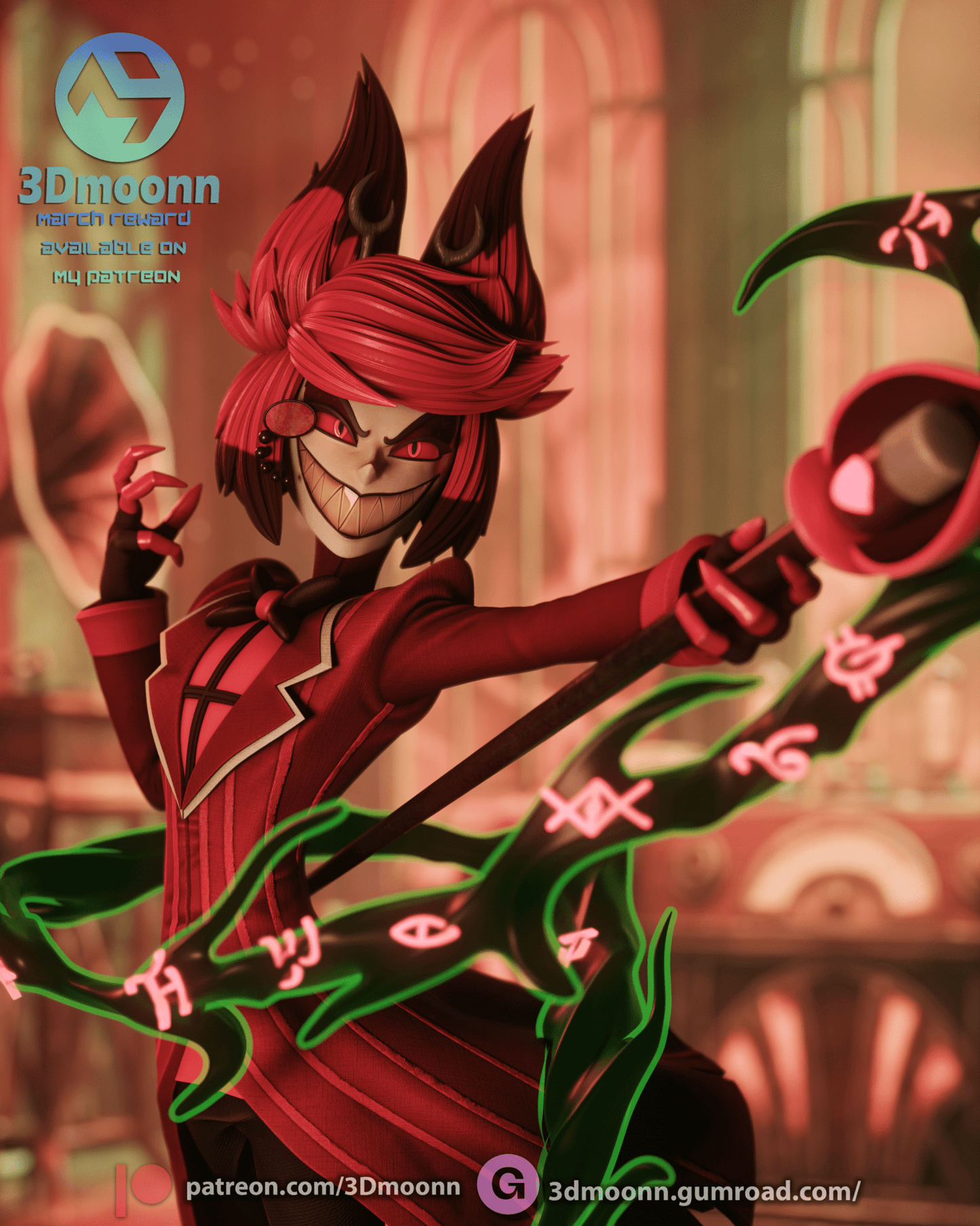 Alastor - 3DMoonn - Dark Forge Arts
