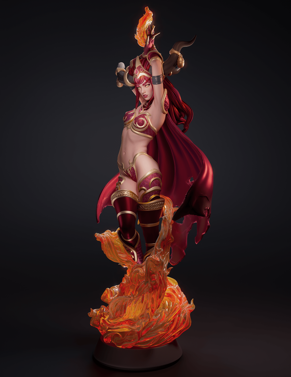 Alexstrasza - CA 3D Studios - Dark Forge Arts