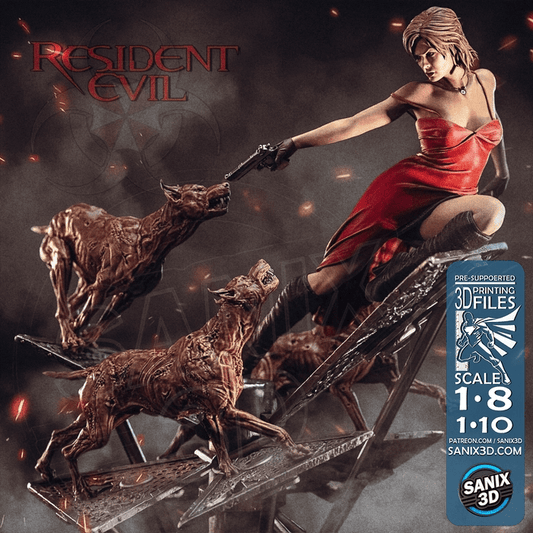 Alice - Resident Evil - Sanix3D - Dark Forge Arts