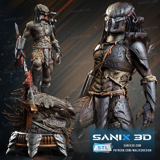 Alien vs Predator - Sanix3D - Dark Forge Arts