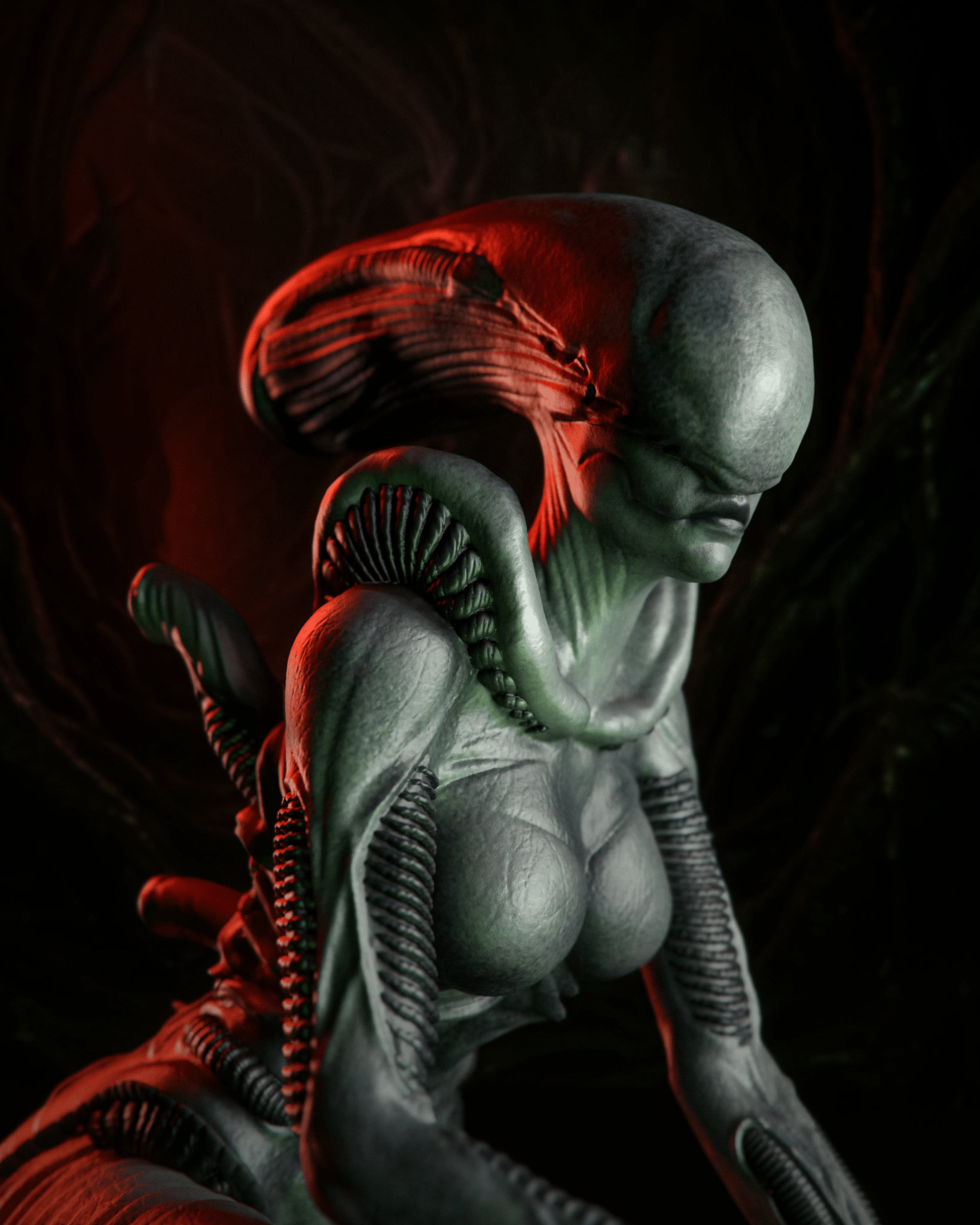 Alien Xenomorph - CA 3D Studios - Dark Forge Arts