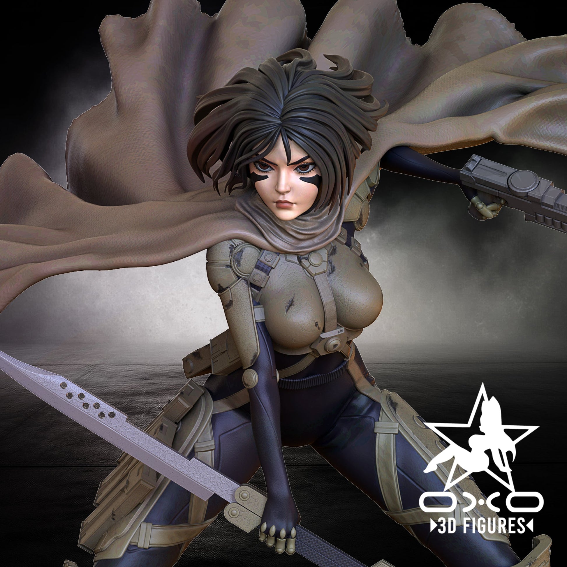 Alita Battle Angel - OXO3D - Dark Forge Arts