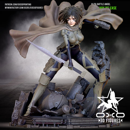 Alita Battle Angel - OXO3D - Dark Forge Arts