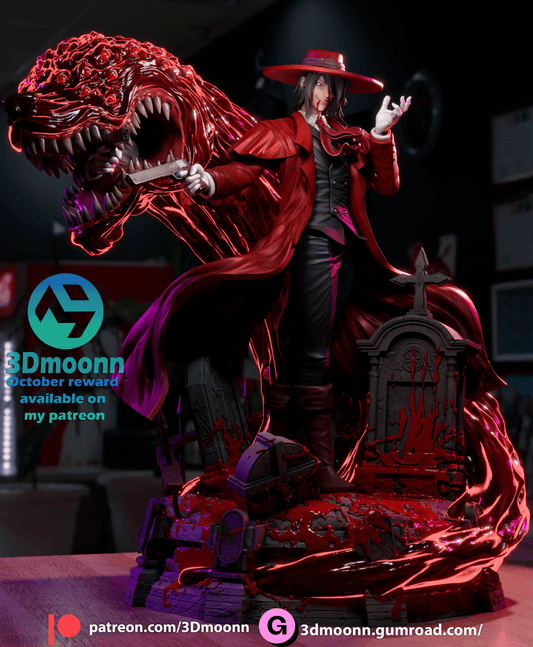 Alucard - 3DMoonn - Dark Forge Arts