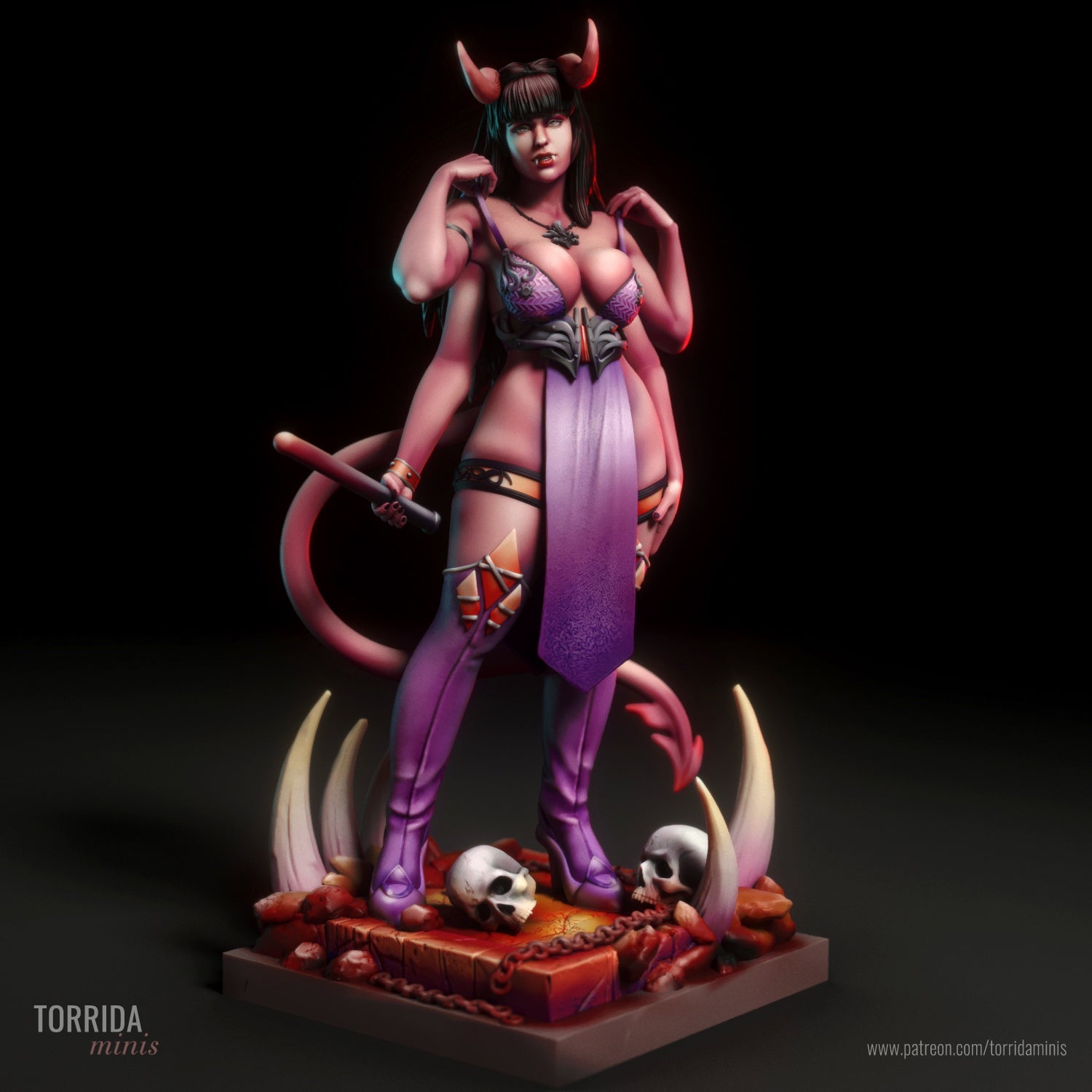 Amaris - Torrida Minis - Dark Forge Arts