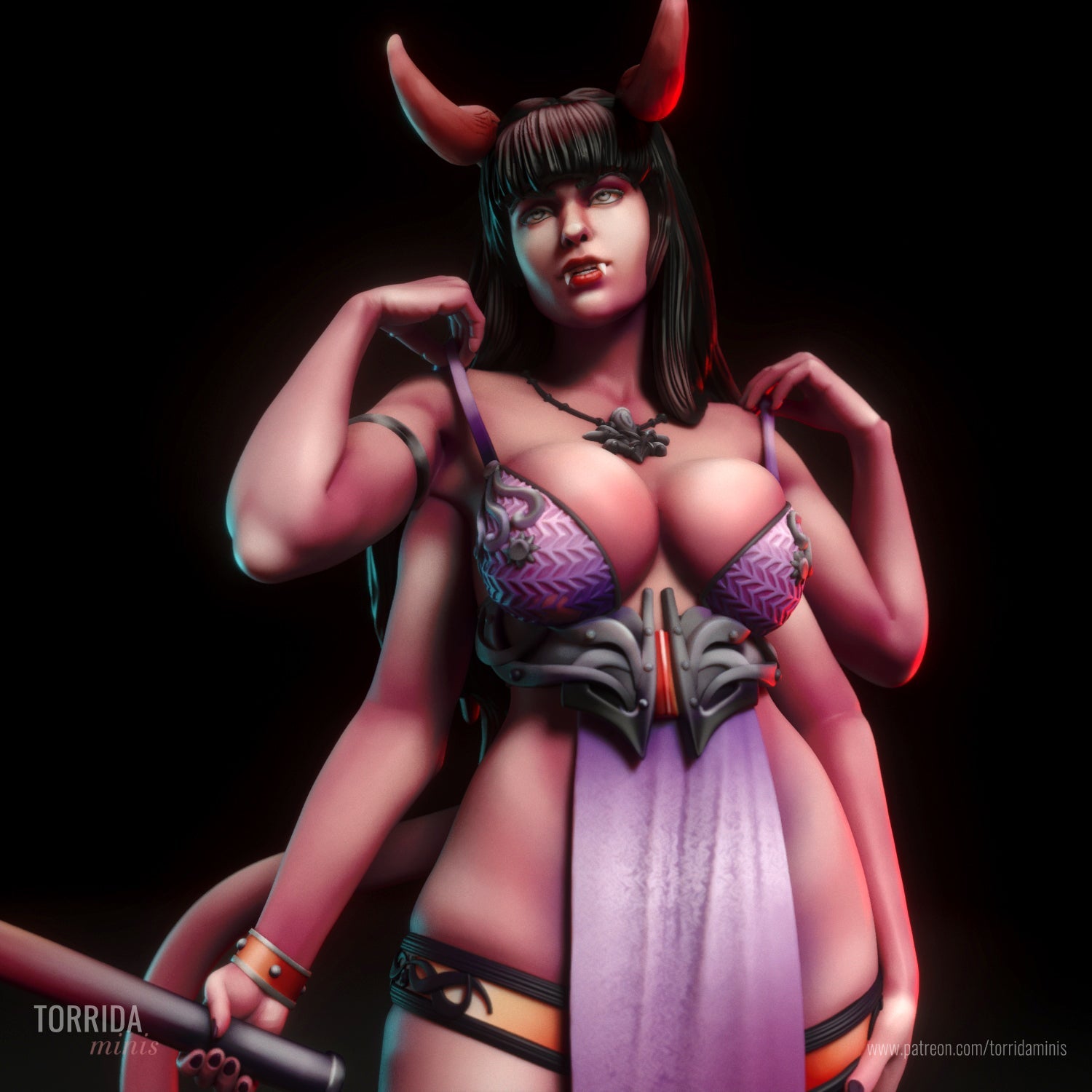 Amaris - Torrida Minis - Dark Forge Arts