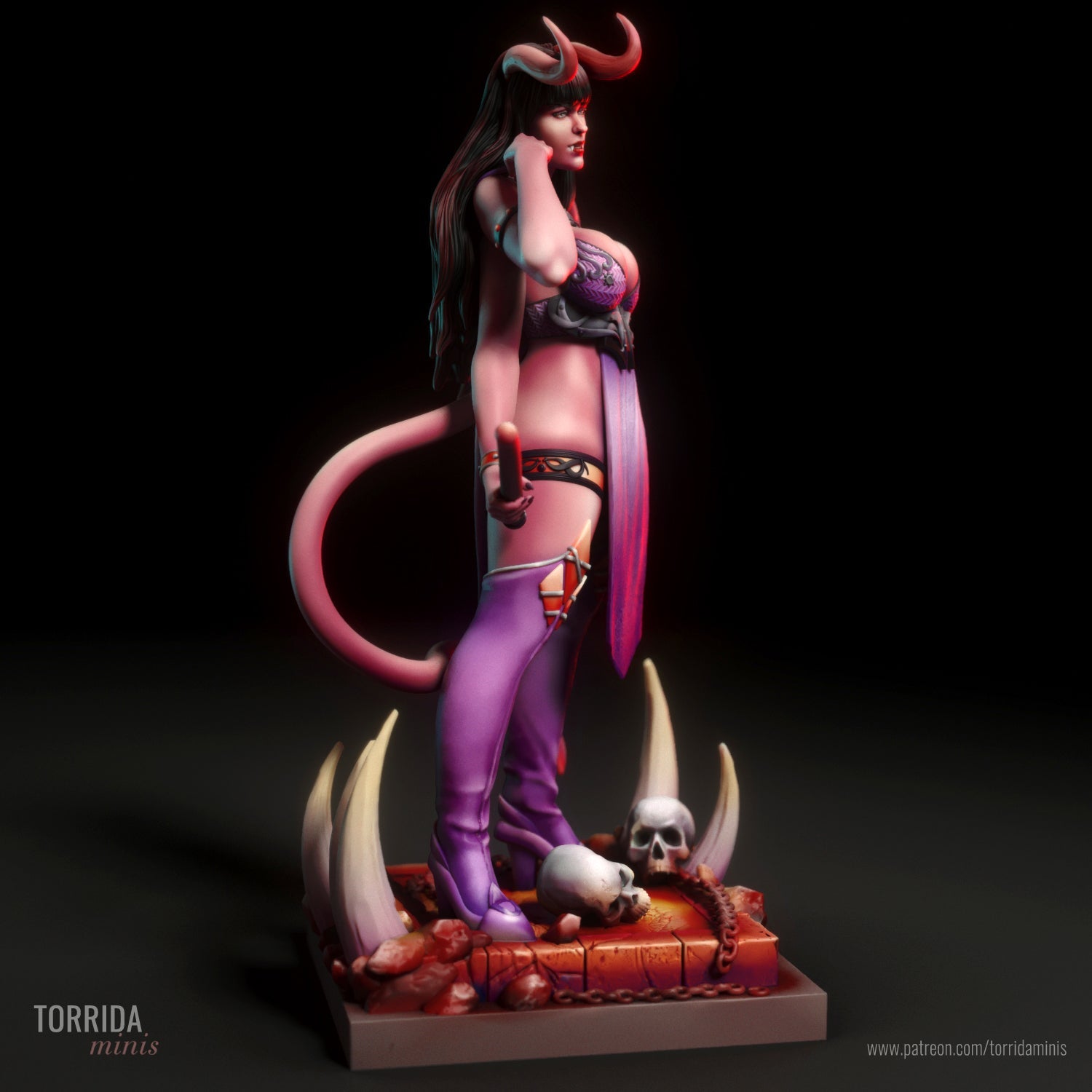 Amaris - Torrida Minis - Dark Forge Arts
