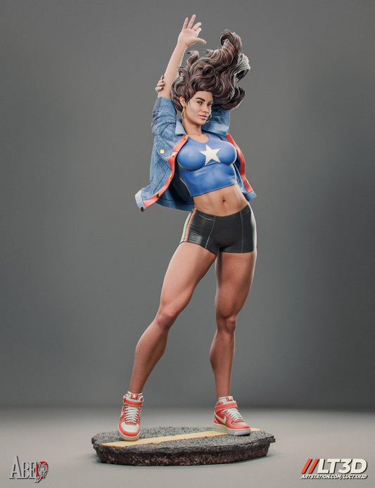 America Chavez - Abe3D - Dark Forge Arts