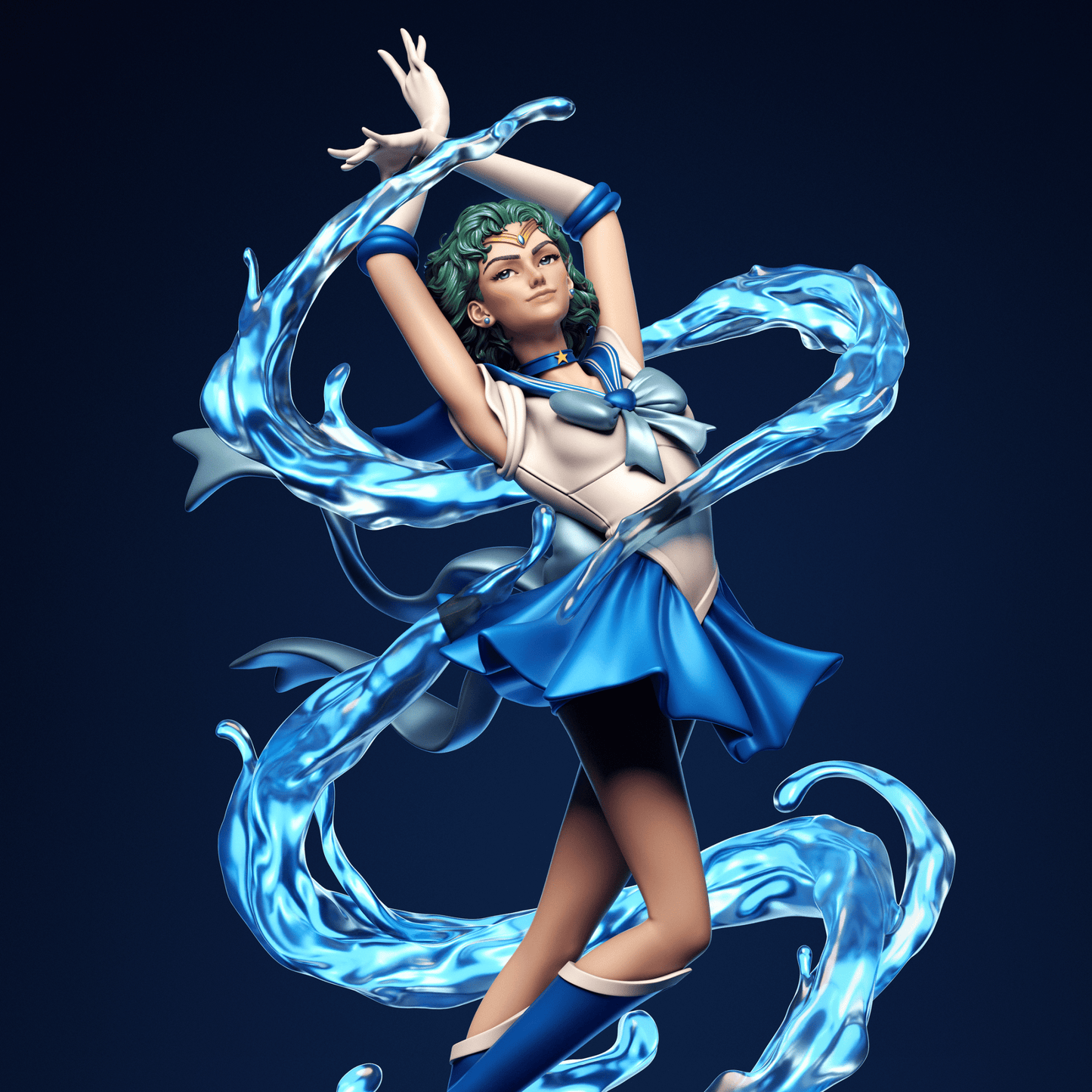 Ami Mizuno - CA 3D Studios - Dark Forge Arts