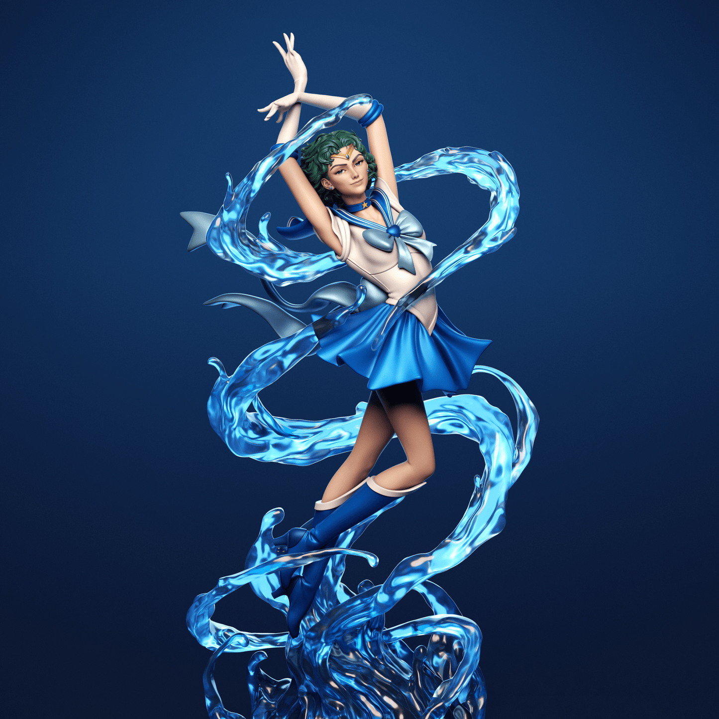 Ami Mizuno - CA 3D Studios - Dark Forge Arts