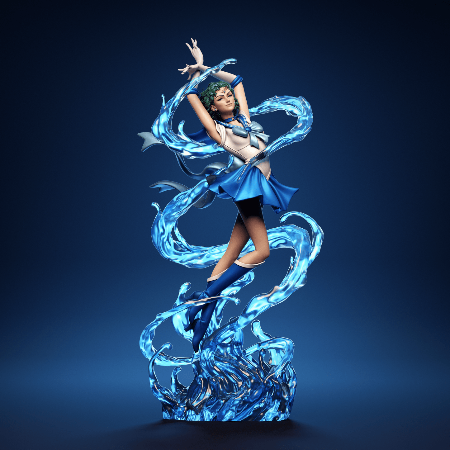 Ami Mizuno - CA 3D Studios - Dark Forge Arts