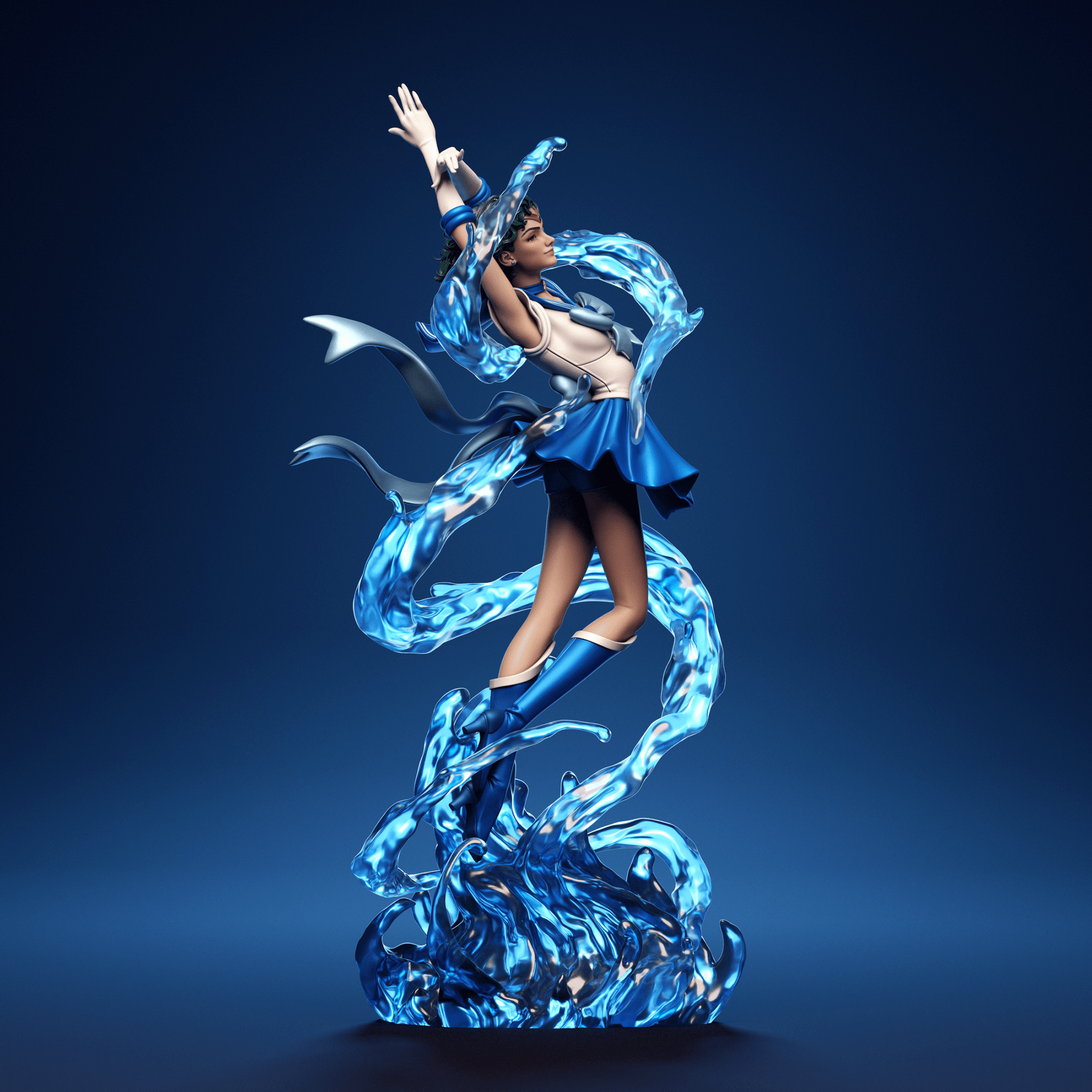 Ami Mizuno - CA 3D Studios - Dark Forge Arts