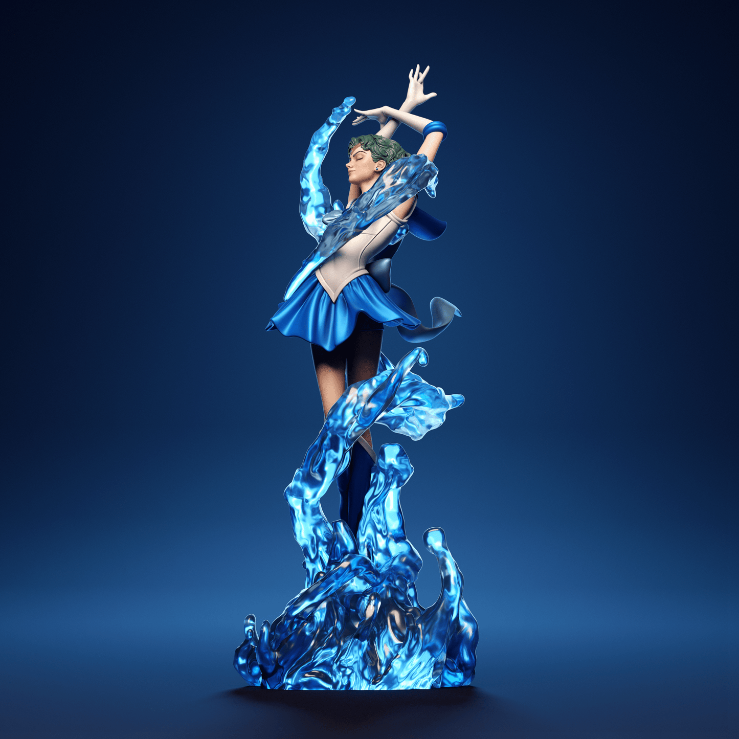 Ami Mizuno - CA 3D Studios - Dark Forge Arts