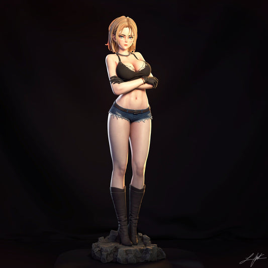 Android 18 - Abe3D - Dark Forge Arts
